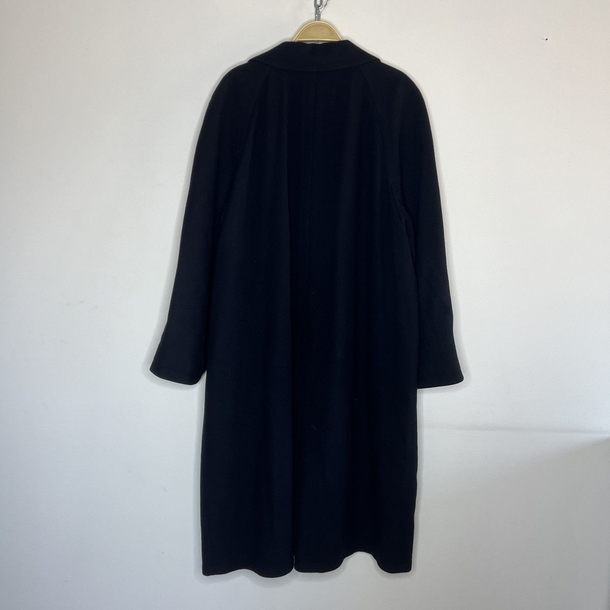 Pierre Cardin × Vintage Vintage Pierre Cardin Wool Cashmere Navy Long Coat Size US L / EU 52-54 / 3 - 8 Thumbnail