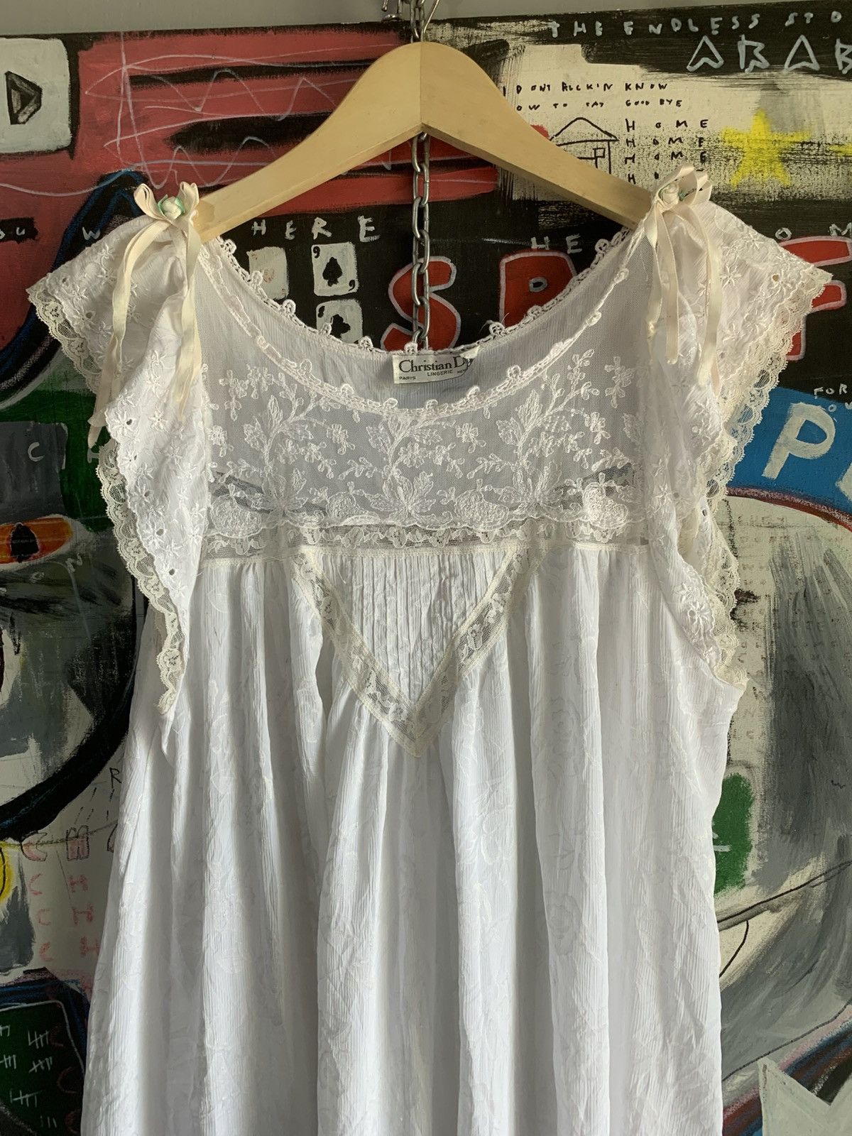 Christian Dior Monsieur Vintage Christian Dior Lingerie nighdress Size M / US 6-8 / IT 42-44 - 5 Thumbnail