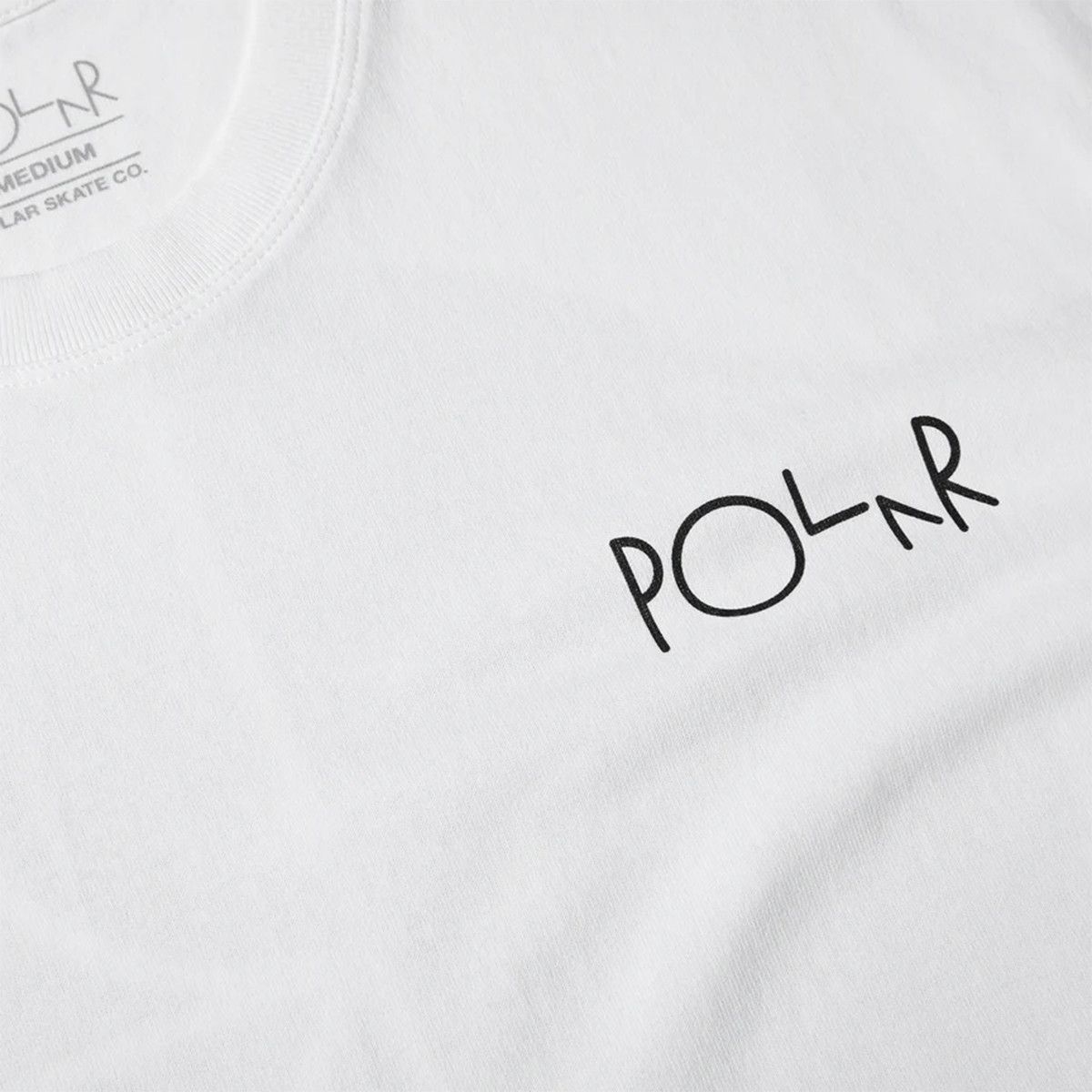 Polar Skate Co. Polar Skate Co. Fill Logo Tee White/Blue Large Size US L / EU 52-54 / 3 - 4 Thumbnail