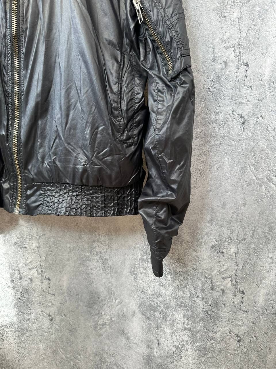 Allsaints × Vintage Allsaints Howard Nylon Jacket Vintage Long Sleeve Bomber Size L / US 10 / IT 46 - 9 Thumbnail