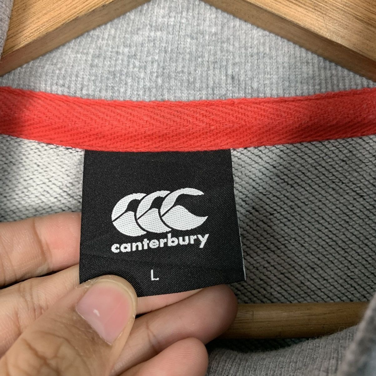 Canterbury of New Zealand Canterbury Color Block Quarter Zipper Sweater Size US L / EU 52-54 / 3 - 12 Thumbnail