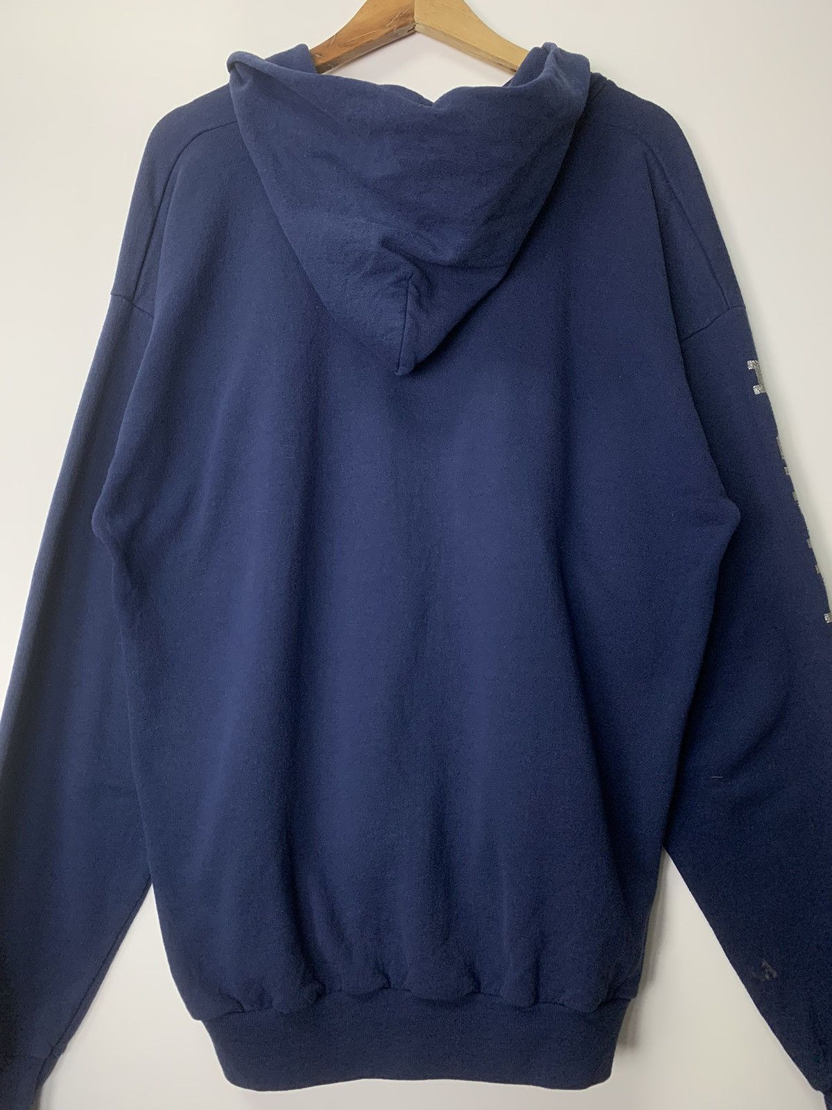 Hanes × Vintage Vintage Silver Stage Hoodies Size US XL / EU 56 / 4 - 10 Thumbnail
