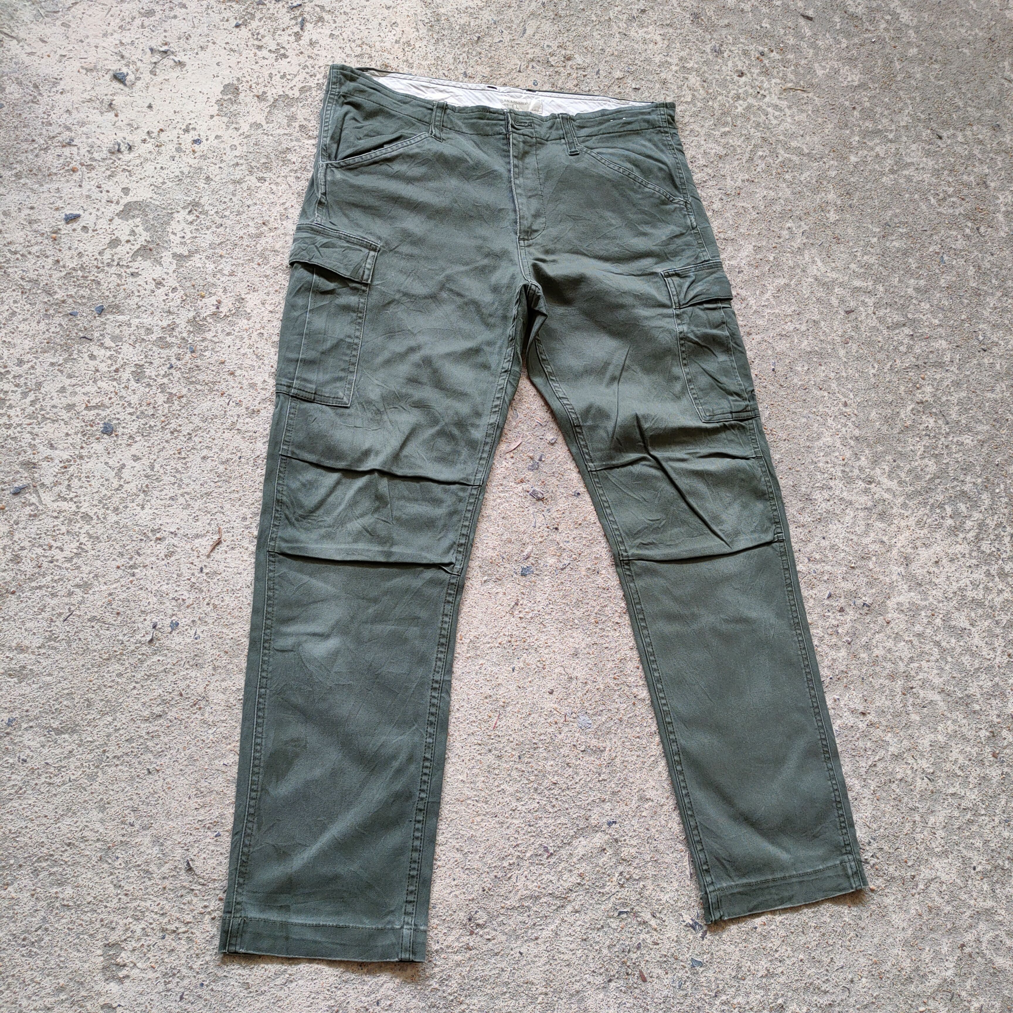 Japanese Brand × Vintage VINTAGE BACK GREEN CARGO PANTS Size US 32 / EU 48 - 4 Thumbnail