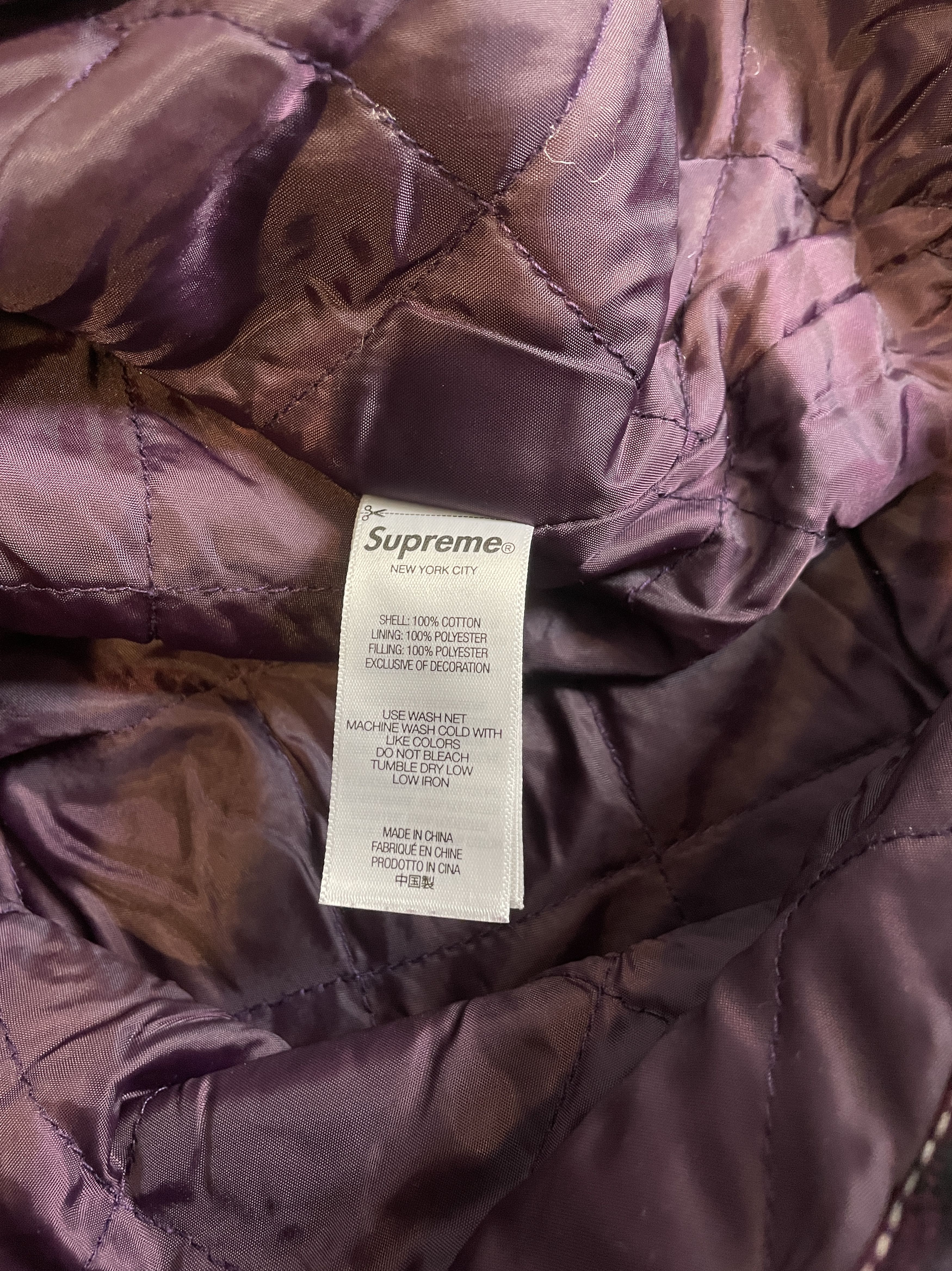 Supreme × True Religion QUILTED FLANNEL Size US M / EU 48-50 / 2 - 12 Thumbnail