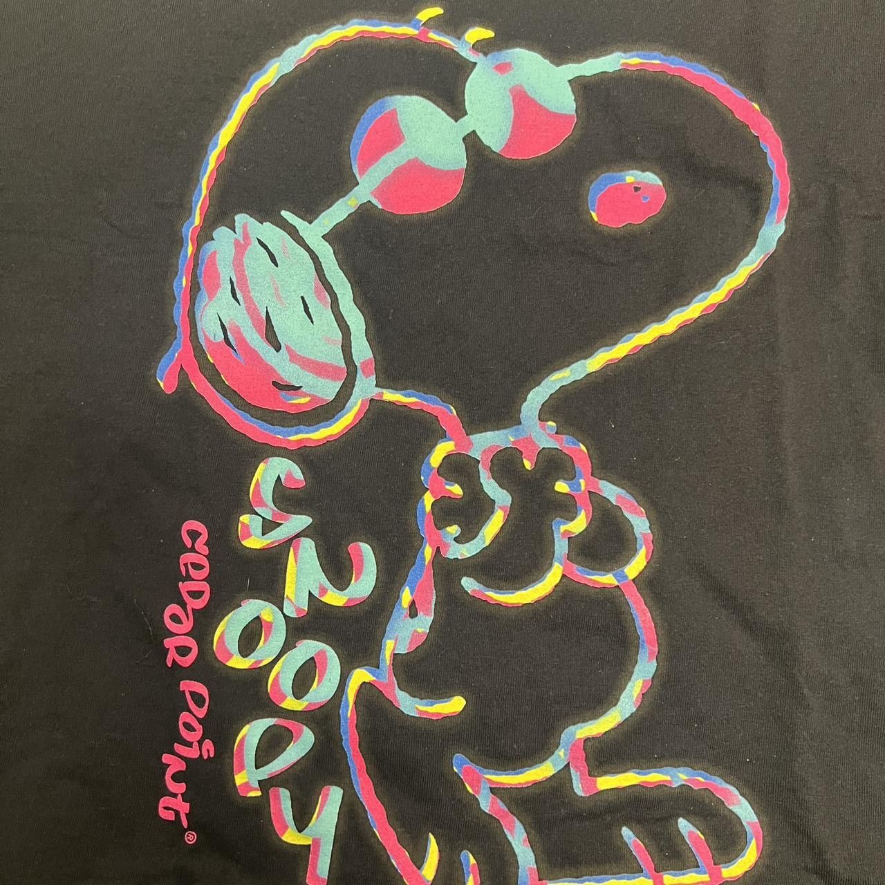 Peanuts × Vintage Vintage Neon Snoopy T-shirt Size XL / US 12-14 / IT 48-50 - 2 Thumbnail