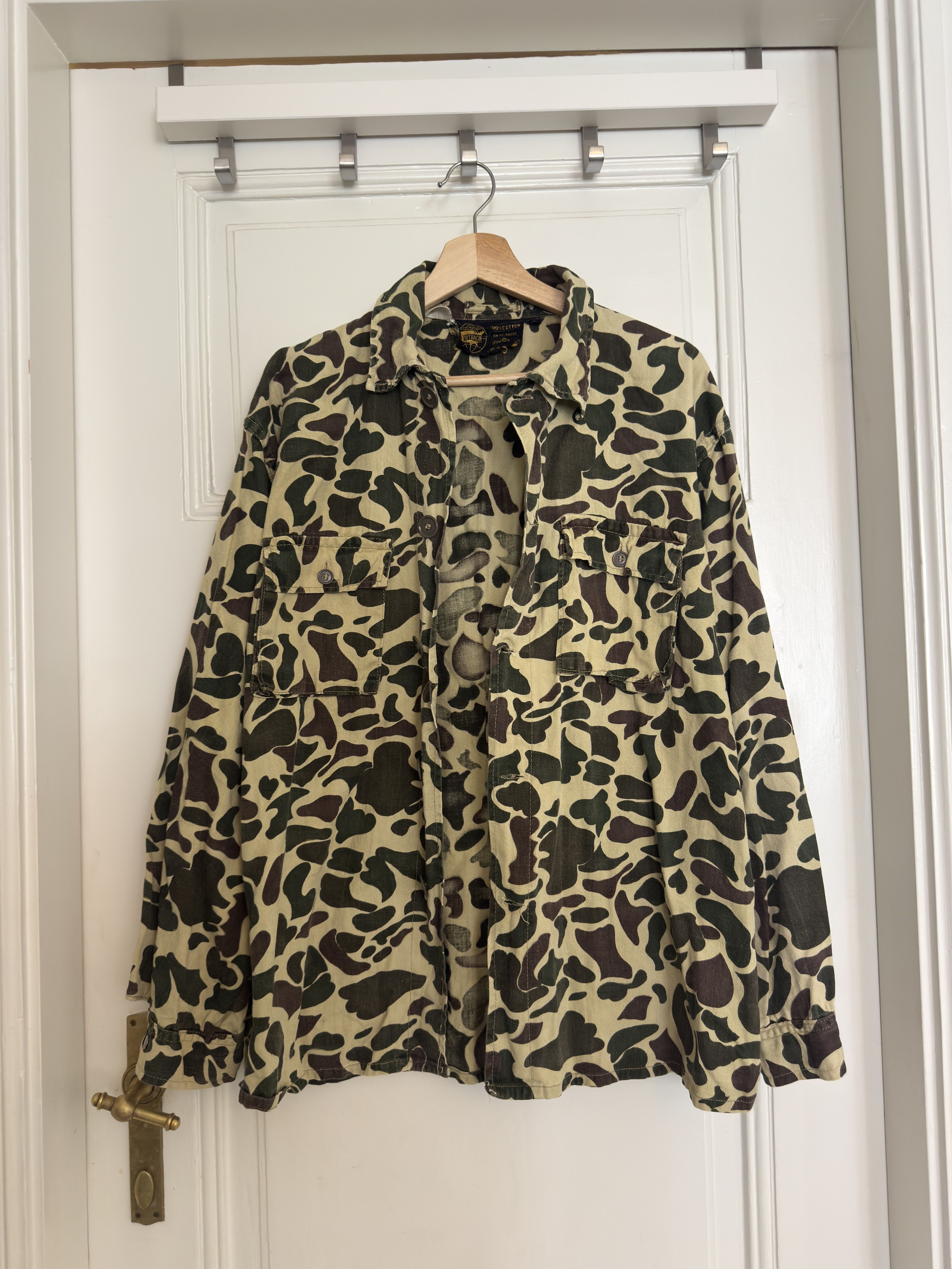 Vintage Vintage military duck camo over shirt Size US M / EU 48-50 / 2 - 3 Thumbnail