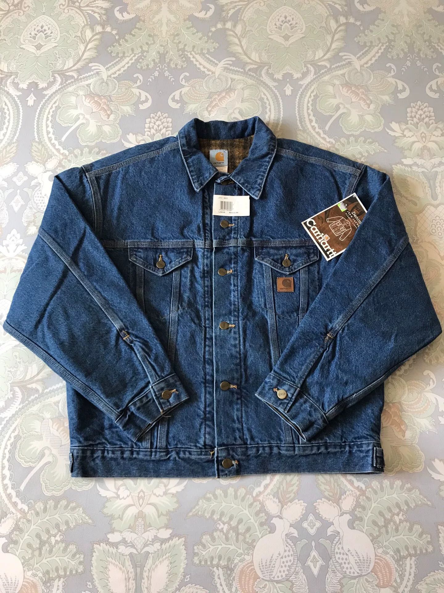 Carhartt Carhartt J11 DST US Made Denim Jacket Size US L / EU 52-54 / 3 - 1 Thumbnail