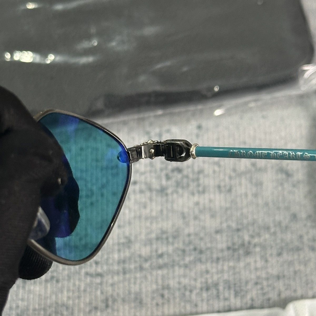 Chrome Hearts CHROME HEARTS DIAMOND DOG SUNGLASSES Size ONE SIZE - 10 Thumbnail