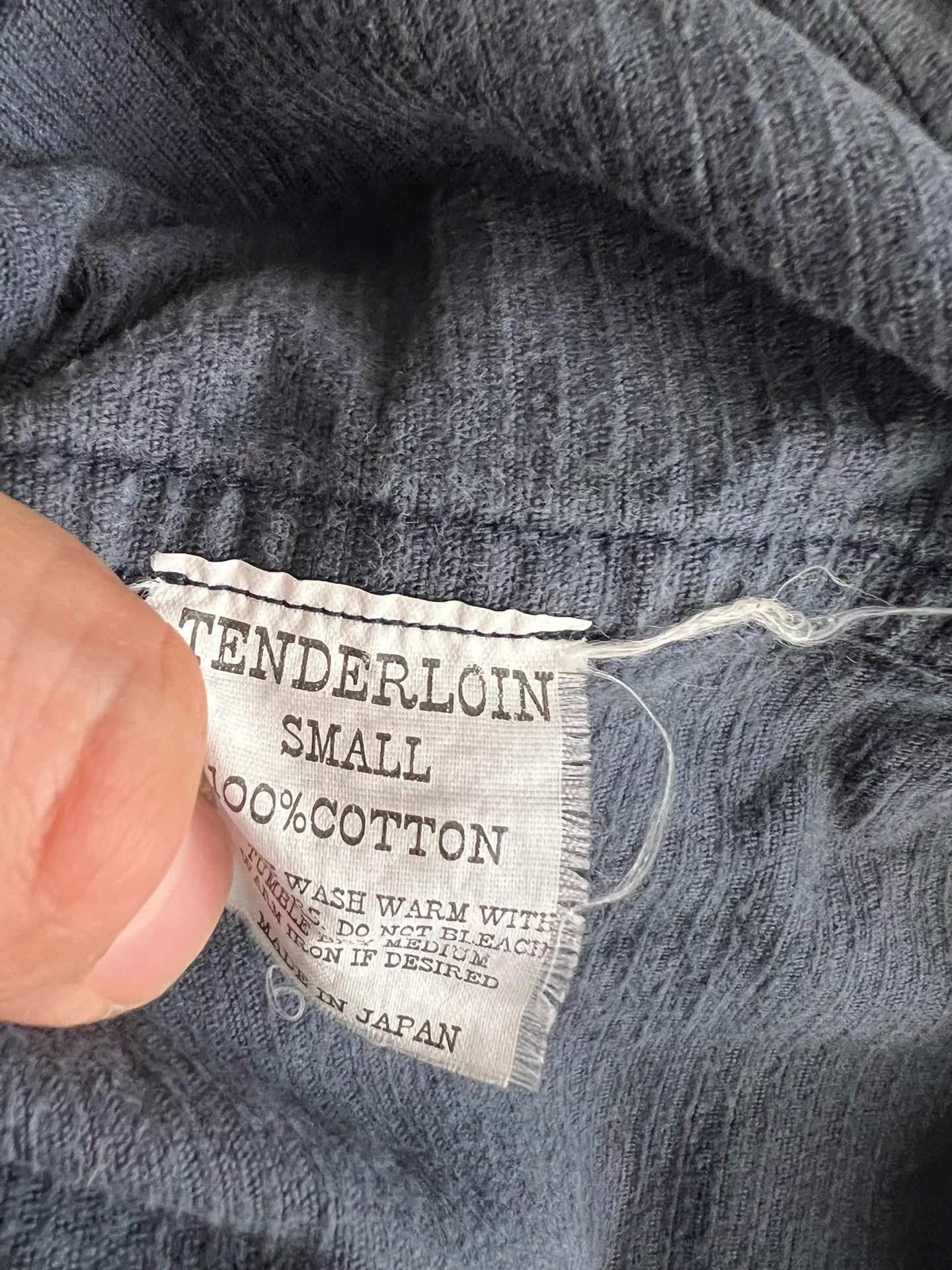 Tenderloin Tenderloin Japanese Indigo Corduroy Washed Work Shirt S Size US S / EU 44-46 / 1 - 6 Thumbnail