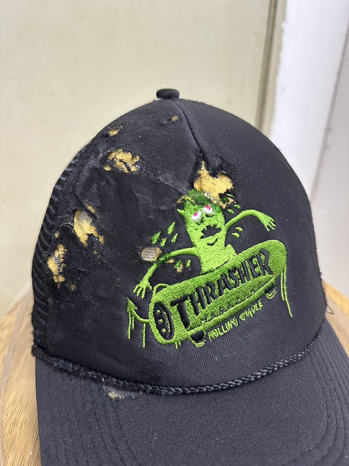 Thrasher × Vintage Thrasher Skateboarding Vintage Cap 90's Size ONE SIZE - 7 Thumbnail