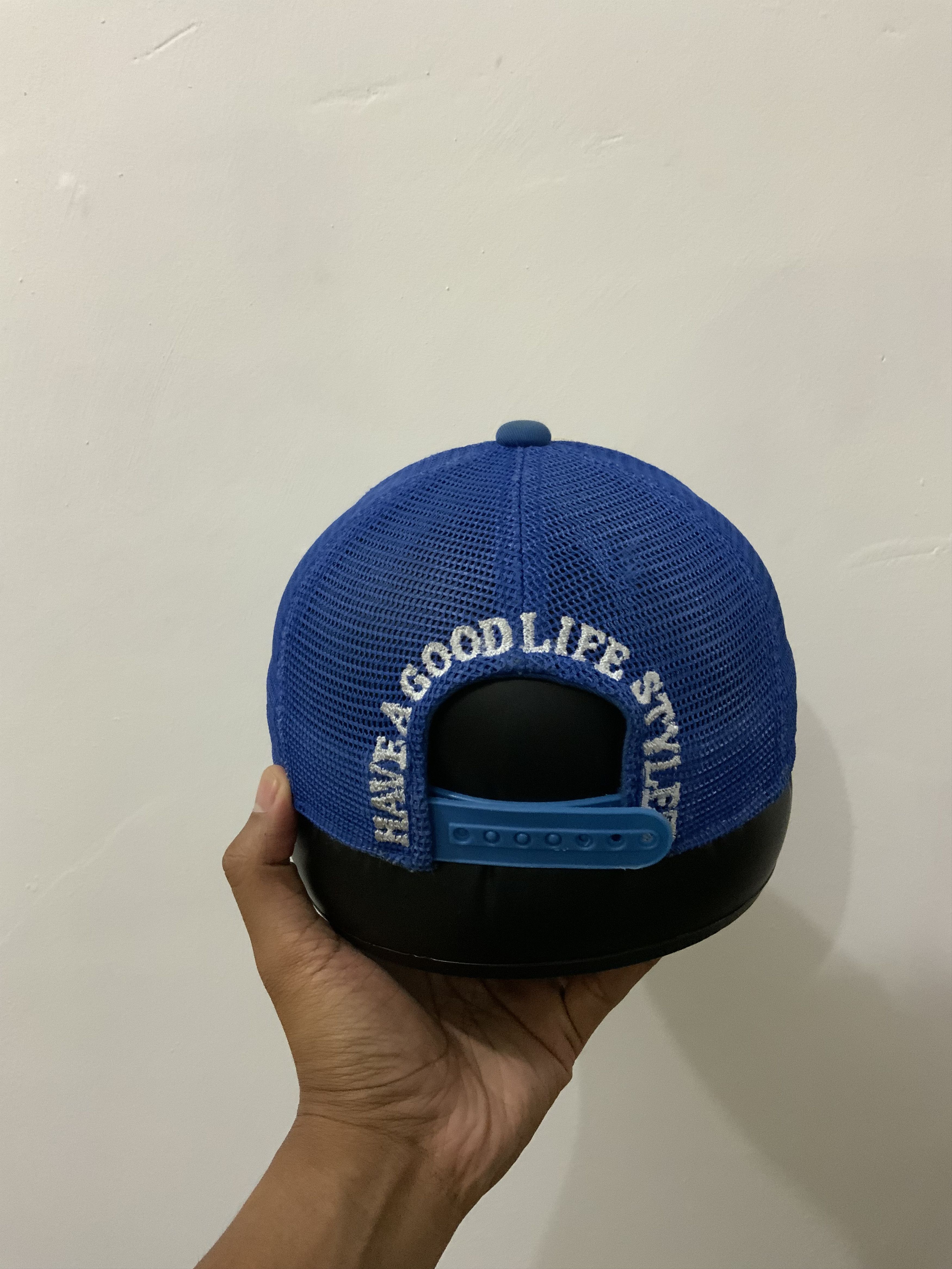 Hat Club Roial Diamond Distressed Trucker Hat Size ONE SIZE - 3 Thumbnail
