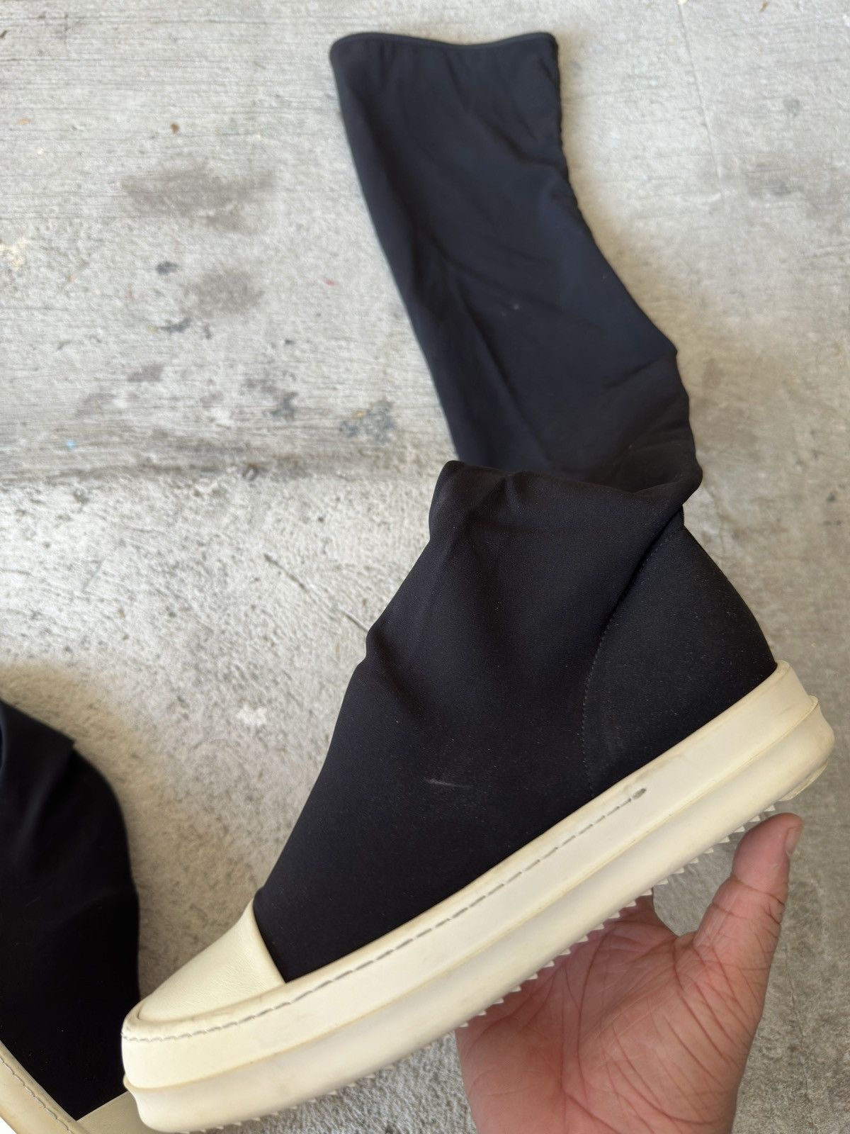 Rick Owens Rick Owens Drkshdw Knee High Boots Size US 9 / IT 39 - 7 Thumbnail