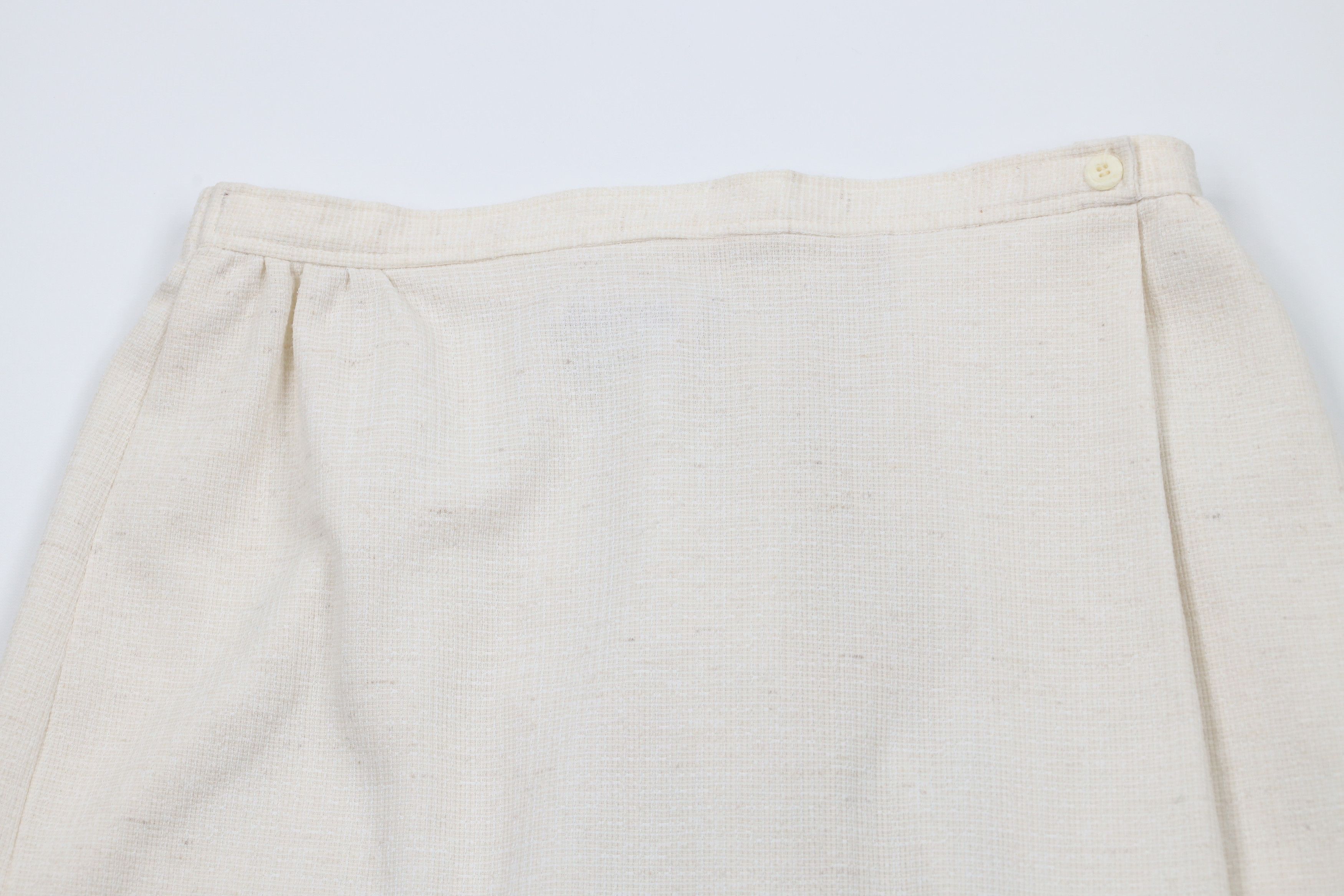 Vintage Vintage 90s Streetwear Blank Knit Full Length Skirt Size 40" / US 18 - 3 Thumbnail