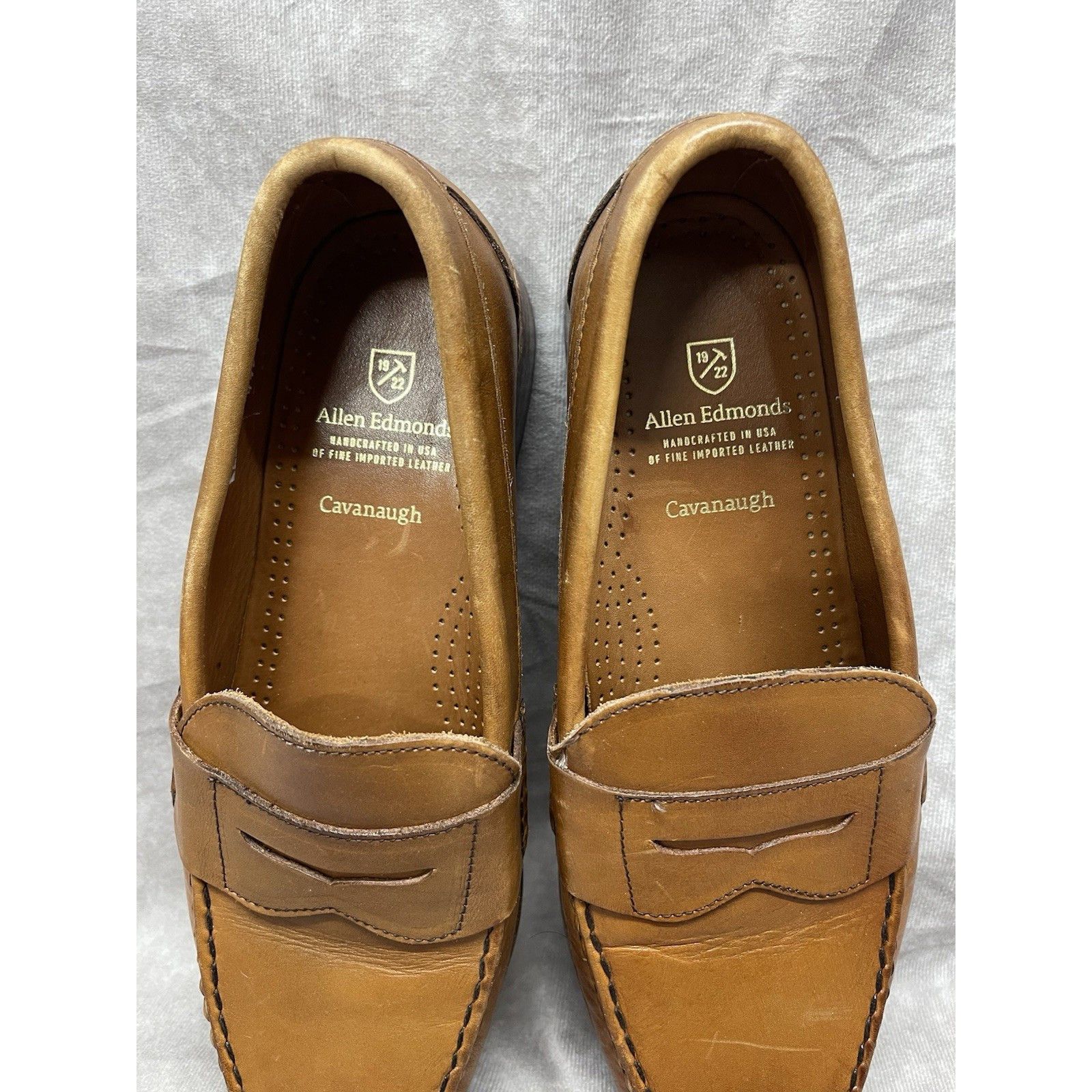 Allen Edmonds Allen Edmonds Cavanaugh Loafers Men's 9.5 D Walnut Brown Lea Size US 9.5 / EU 42-43 - 2 Thumbnail