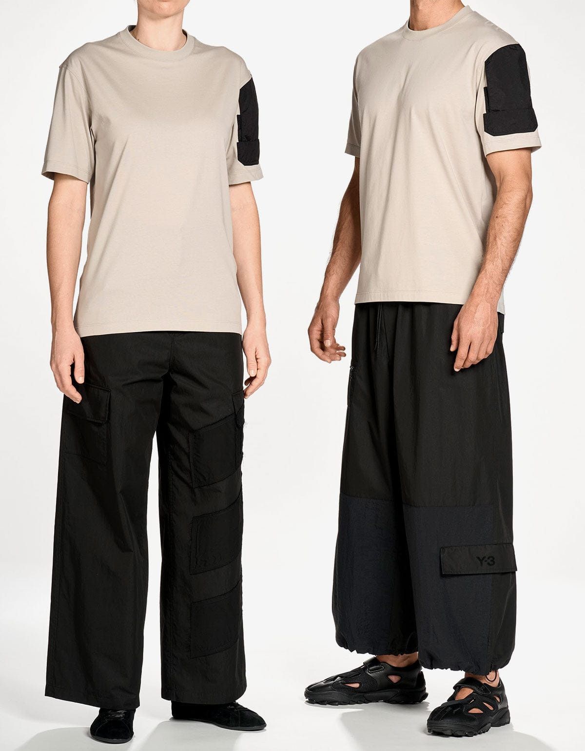 Y-3 Y-3 Light Brown Utility T-Shirt Size US L / EU 52-54 / 3 - 2 Thumbnail