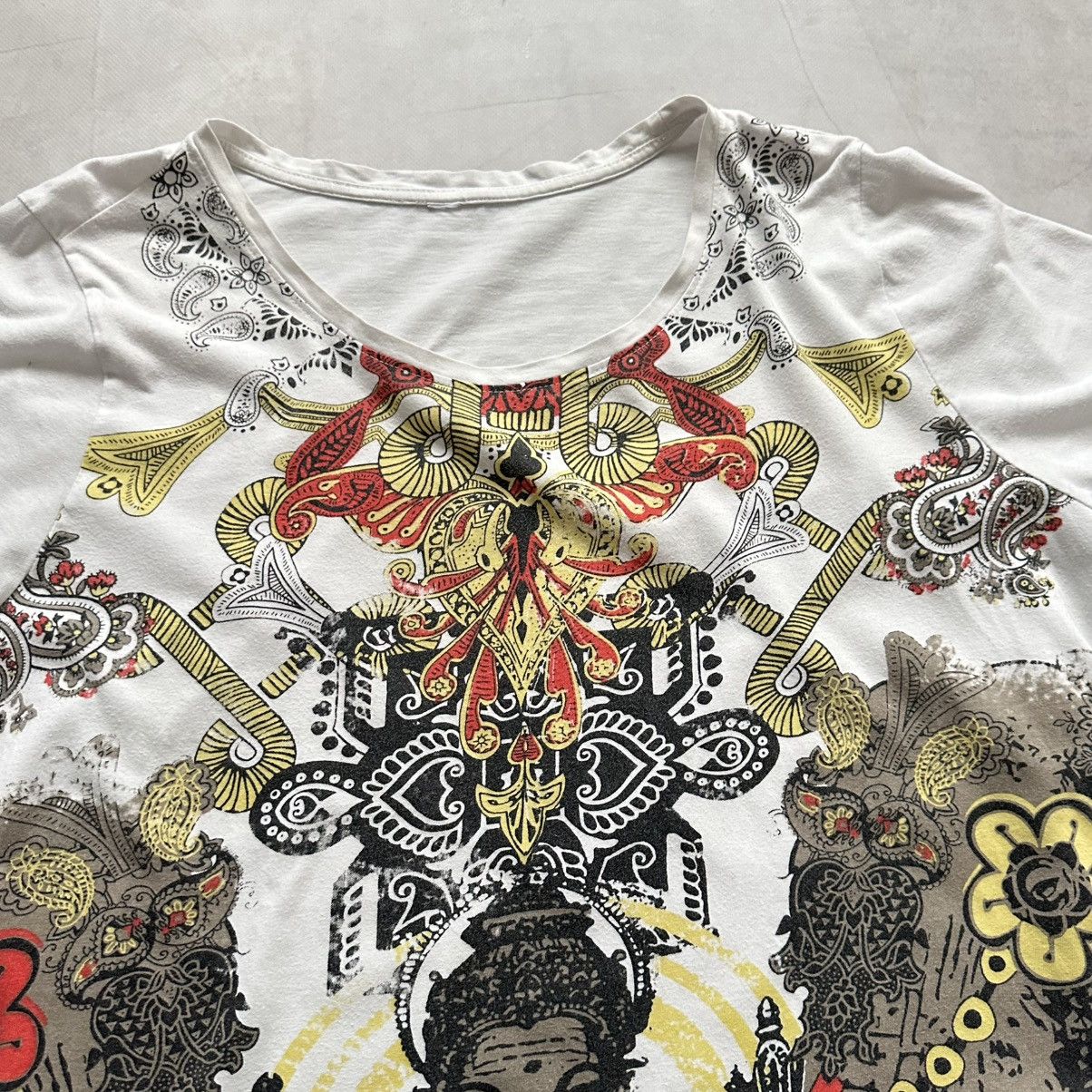 Hysteric Glamour × Undercover 00s Ganesha Hindu Indian Tattoo T Shirt Hysteric Glamour Size US XL / EU 56 / 4 - 5 Thumbnail