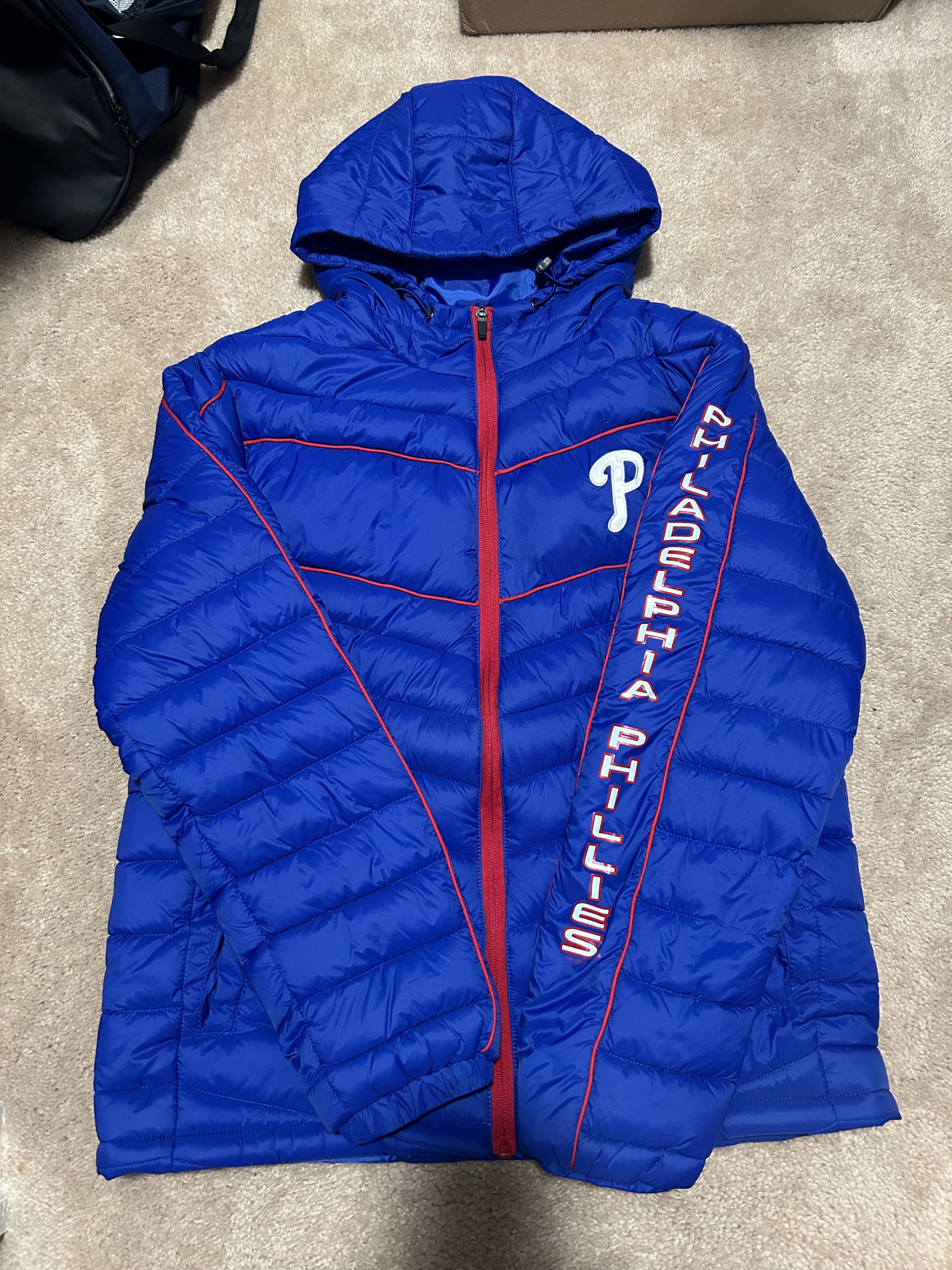 G-III Royal Philadelphia Phillies Splitter Full-Zip Hoodie Jacket Size US M / EU 48-50 / 2 - 1 Thumbnail