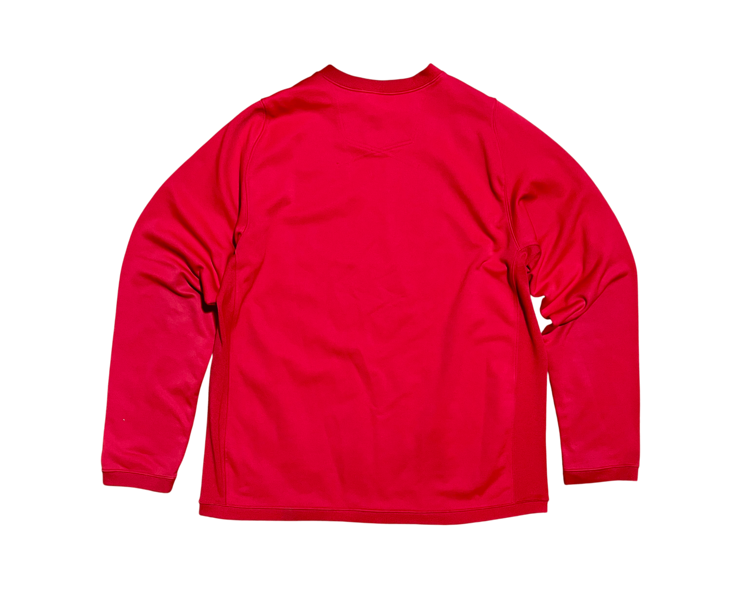 Nike Nike Center Swoosh Y2K Red Embroidered Long Sleeve Shirt Size US XL / EU 56 / 4 - 4 Thumbnail