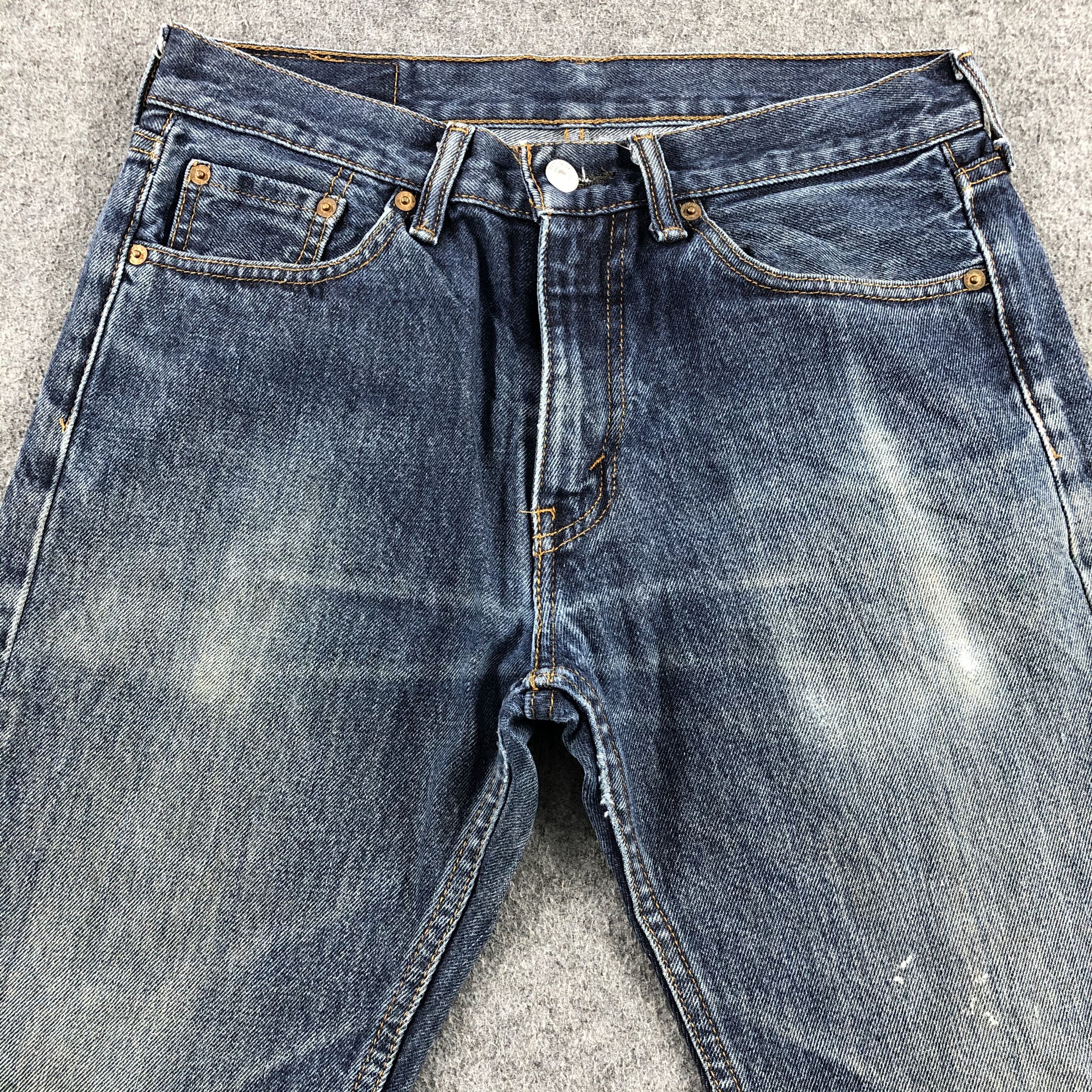 Levi's Vintage Blue Wash Levis 505 Jeans-J1541 Size US 30 / EU 46 - 3 Thumbnail