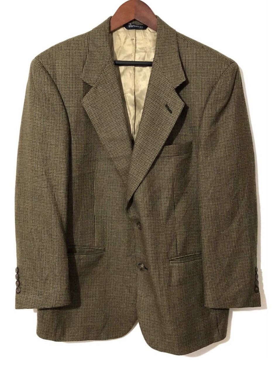 Burberry × Designer × Vintage Vintage Burberry premium wool blazer premium quality Size 40S - 1 Thumbnail
