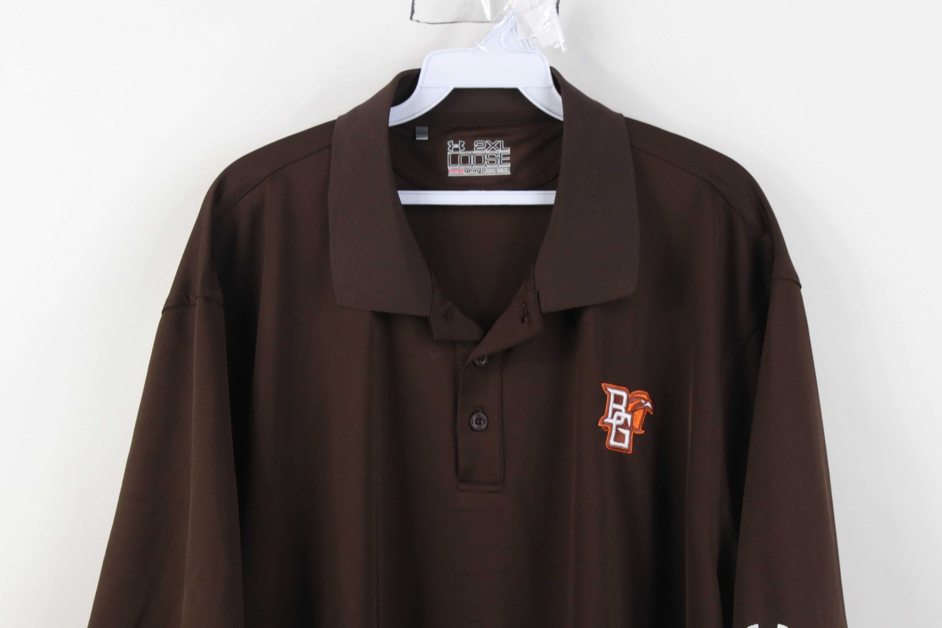 Under Armour Under Armour Bowling Green State University Football Polo Size US XXL / EU 58 / 5 - 2 Thumbnail
