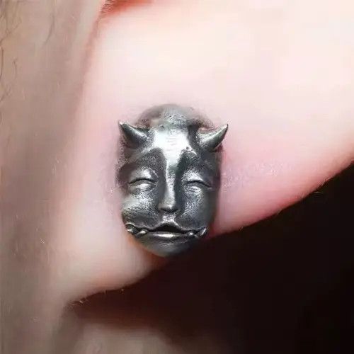 Jewelry Minami x Miwa Retro Demon Punk Gothic Rock Earrings Size ONE SIZE - 5 Thumbnail