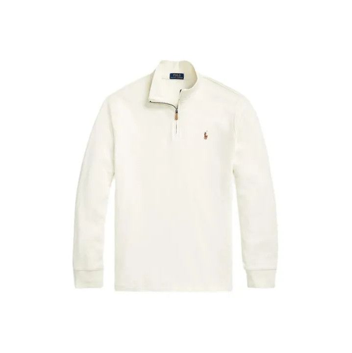 Polo Ralph Lauren Polo Ralph Lauren Classic Pony Logo Quarter-Zip Sweatshirt Size US XL / EU 56 / 4 - 1 Thumbnail