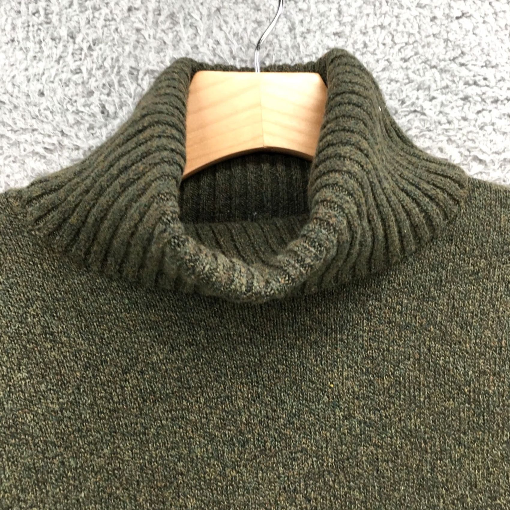 Old Navy Old Navy Turtle Neck Sweater Womens XS Green Cotton Blend Long Sleeve NEW Size XS / US 0-2 / IT 36-38 - 5 Thumbnail