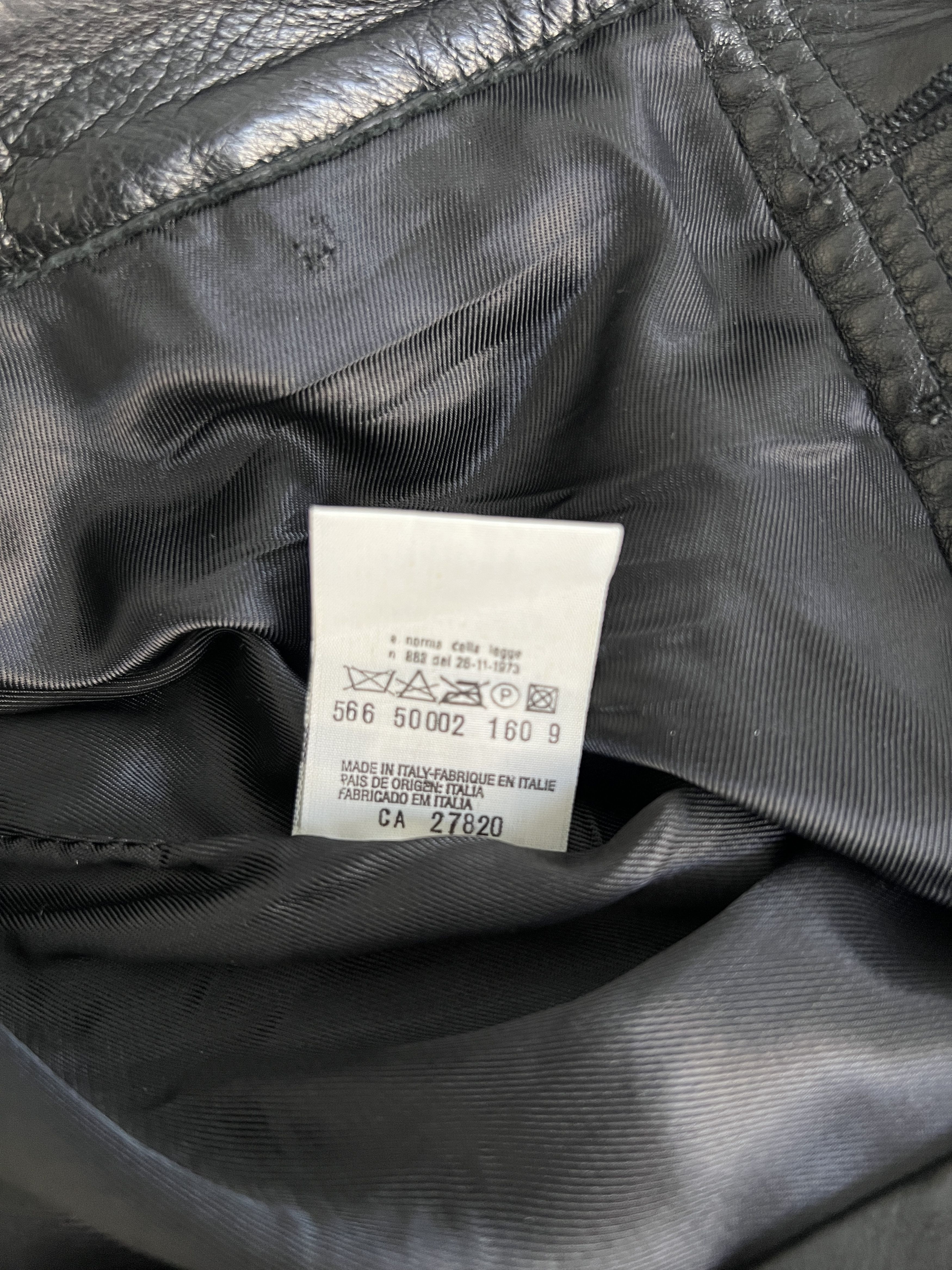 Helmut Lang 1997 Leather Pants Archive Size US 31 - 9 Thumbnail