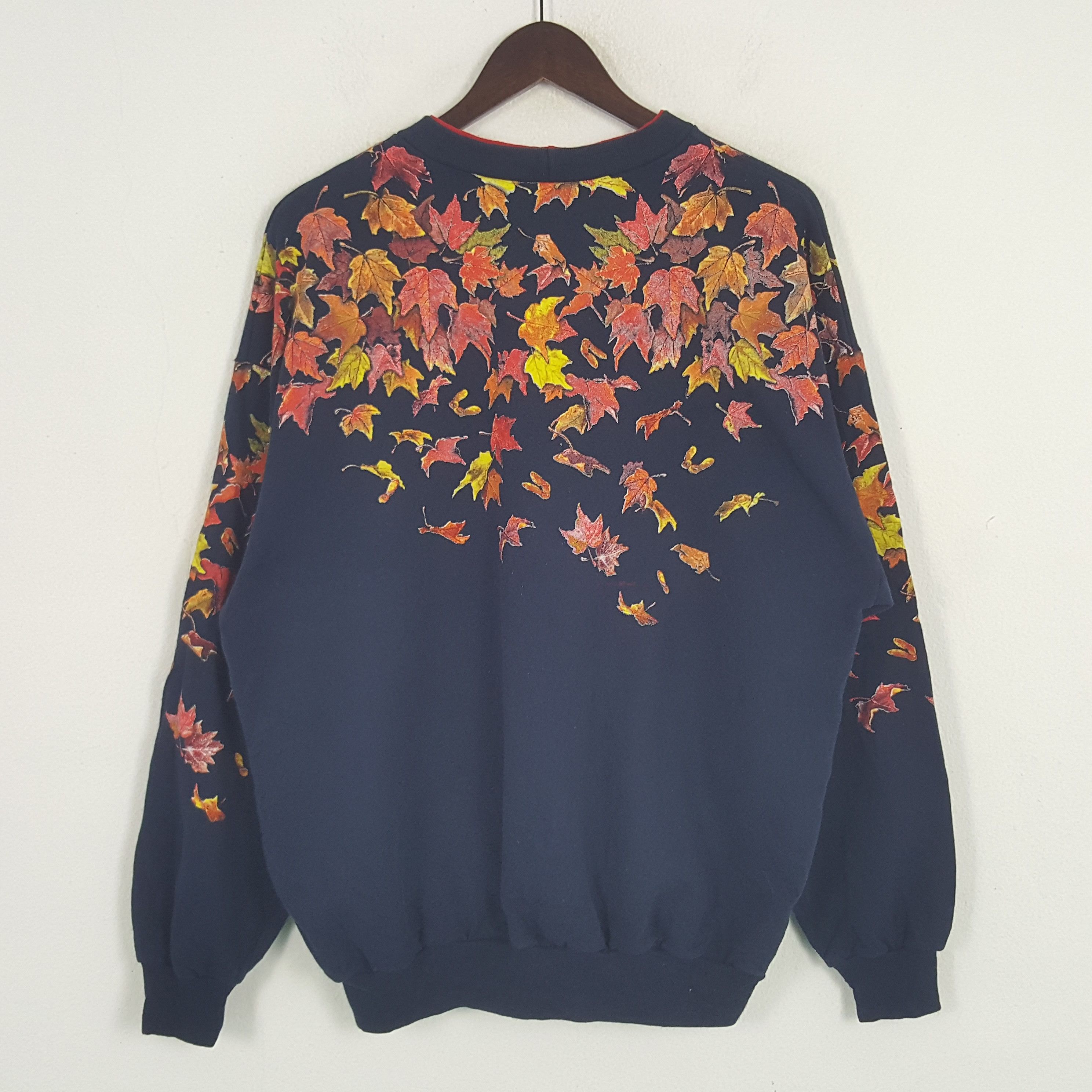 Designer × Vintage Vintage Autumn Art Season Sweatshirt Size US L / EU 52-54 / 3 - 2 Thumbnail
