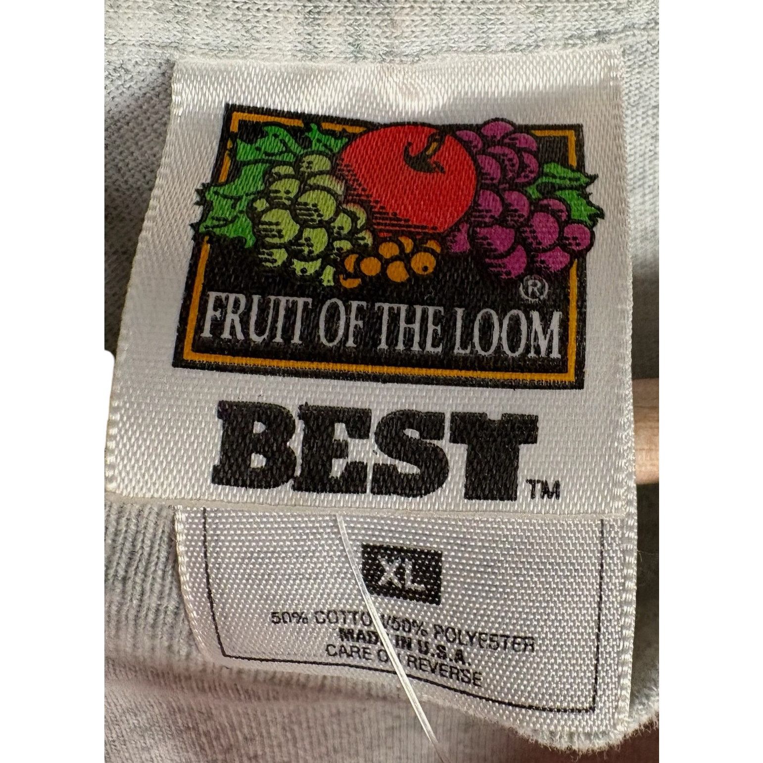 Fruit Of The Loom Vintage Green Bay Packers Back Helmet Spellout NFL Tee XL Size US XL / EU 56 / 4 - 7 Thumbnail