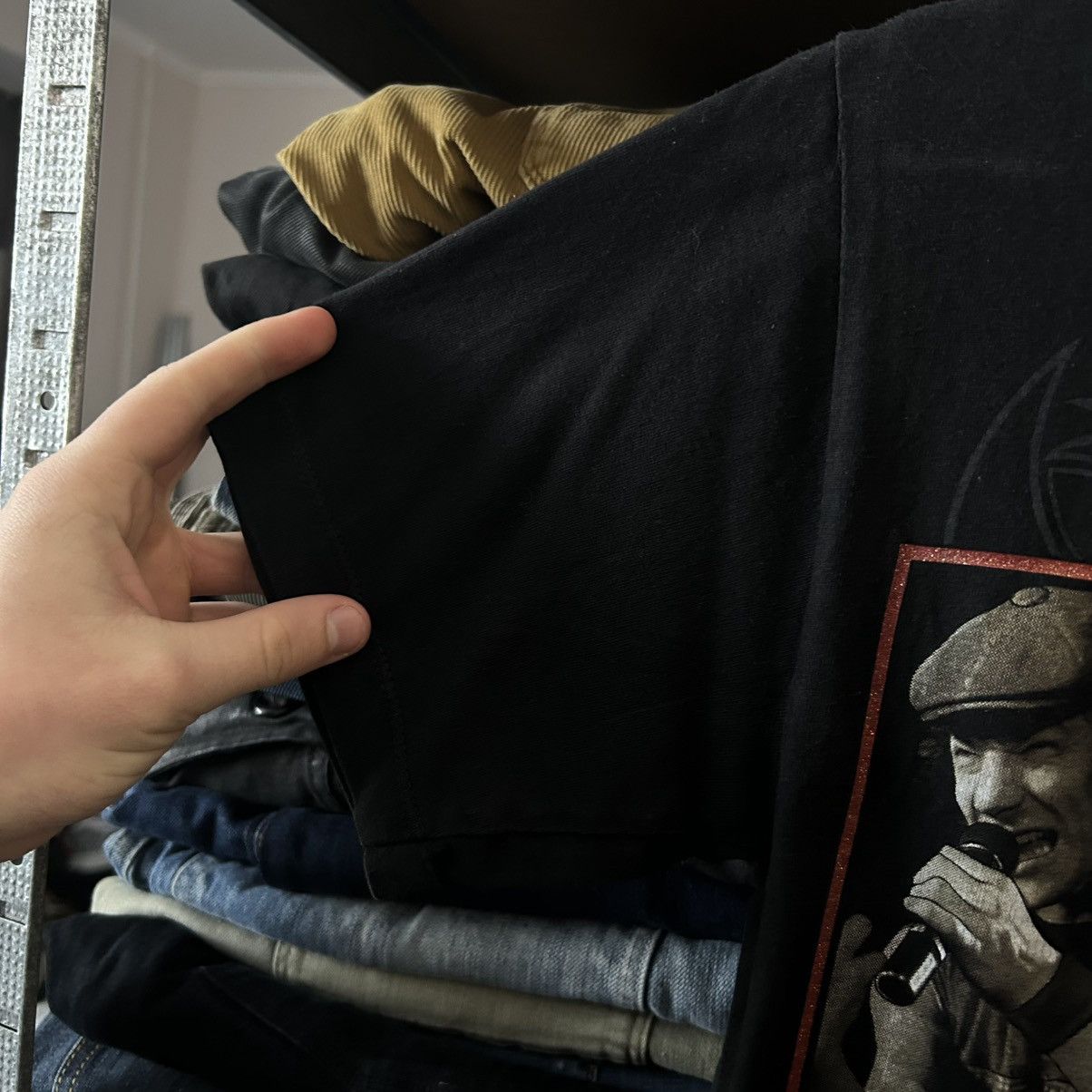 Band Tees Vintage AC/DC Maximum Rock And Roll overprinted tee size S Size US S / EU 44-46 / 1 - 6 Thumbnail