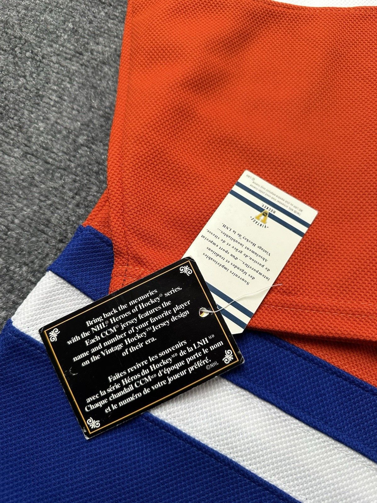 NHL Mens Jersey CCM Edmonton Oilers #99 Wayne Gretzky Size 50 XL Size US XL / EU 56 / 4 - 6 Thumbnail