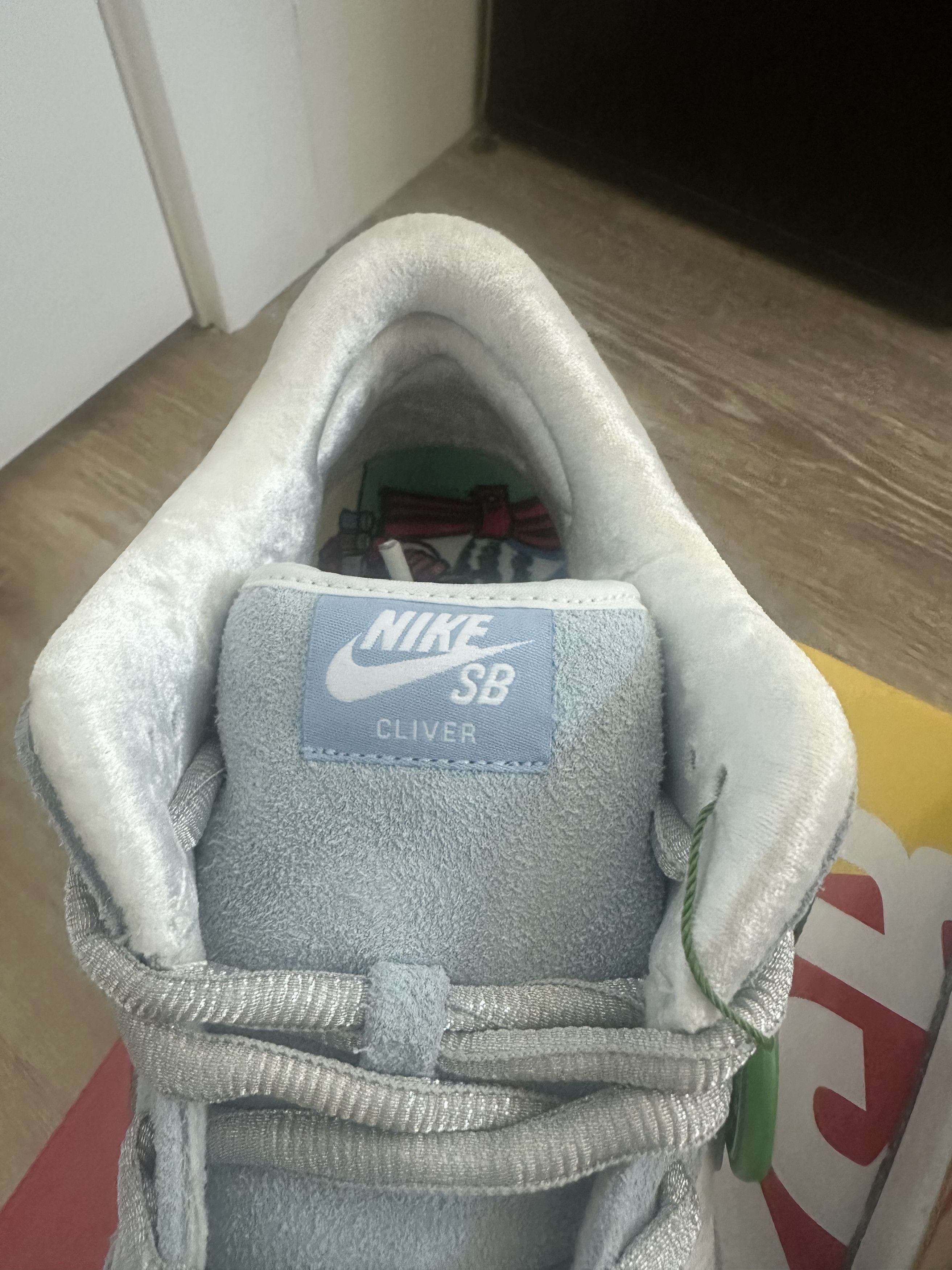 Nike NIKE SB DUNK LOW SEAN CLIVER Size US 13 / EU 46 - 4 Thumbnail