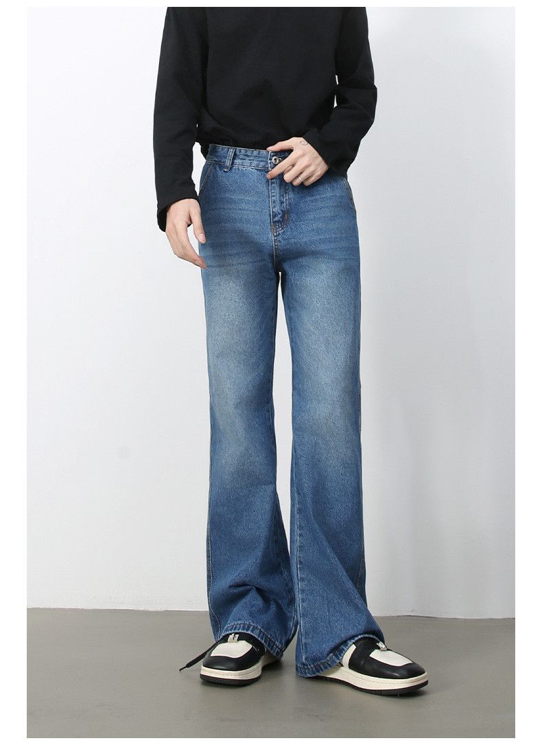 Japanese Brand American retro washed flared jeans for men Size US 32 / EU 48 - 1 Thumbnail