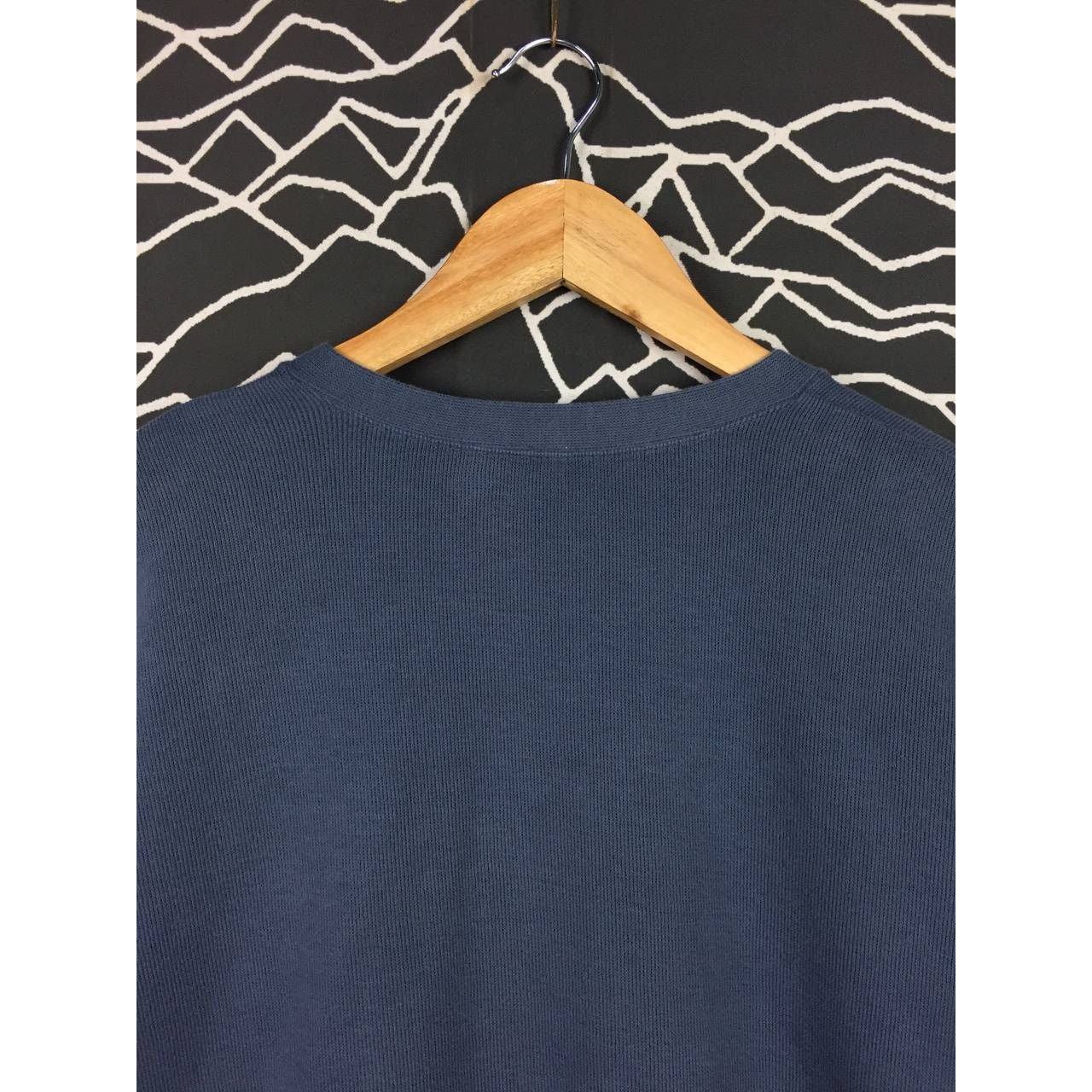 Japanese Brand × Uniqlo Uniqlo Sweat Longsleeve V-Neck Cardigan Size L Size US L / EU 52-54 / 3 - 8 Thumbnail