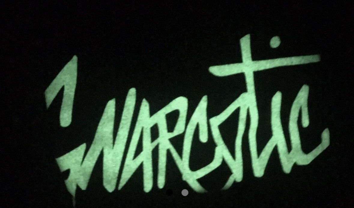 Gnarcotic Gnarcotic Black Glow In The Dark Logo Tee Size US L / EU 52-54 / 3 - 5 Thumbnail