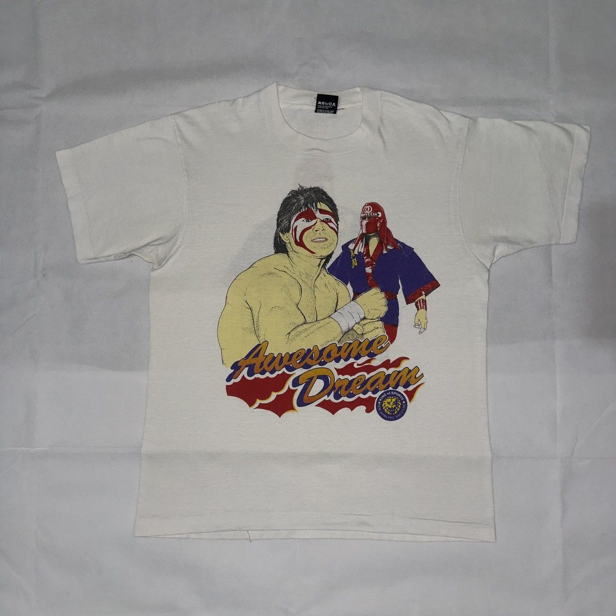 Other VTG 90s The Great Muta x Masahiro Chono NJPW Wrestling Tee Size US L / EU 52-54 / 3 - 1 Thumbnail