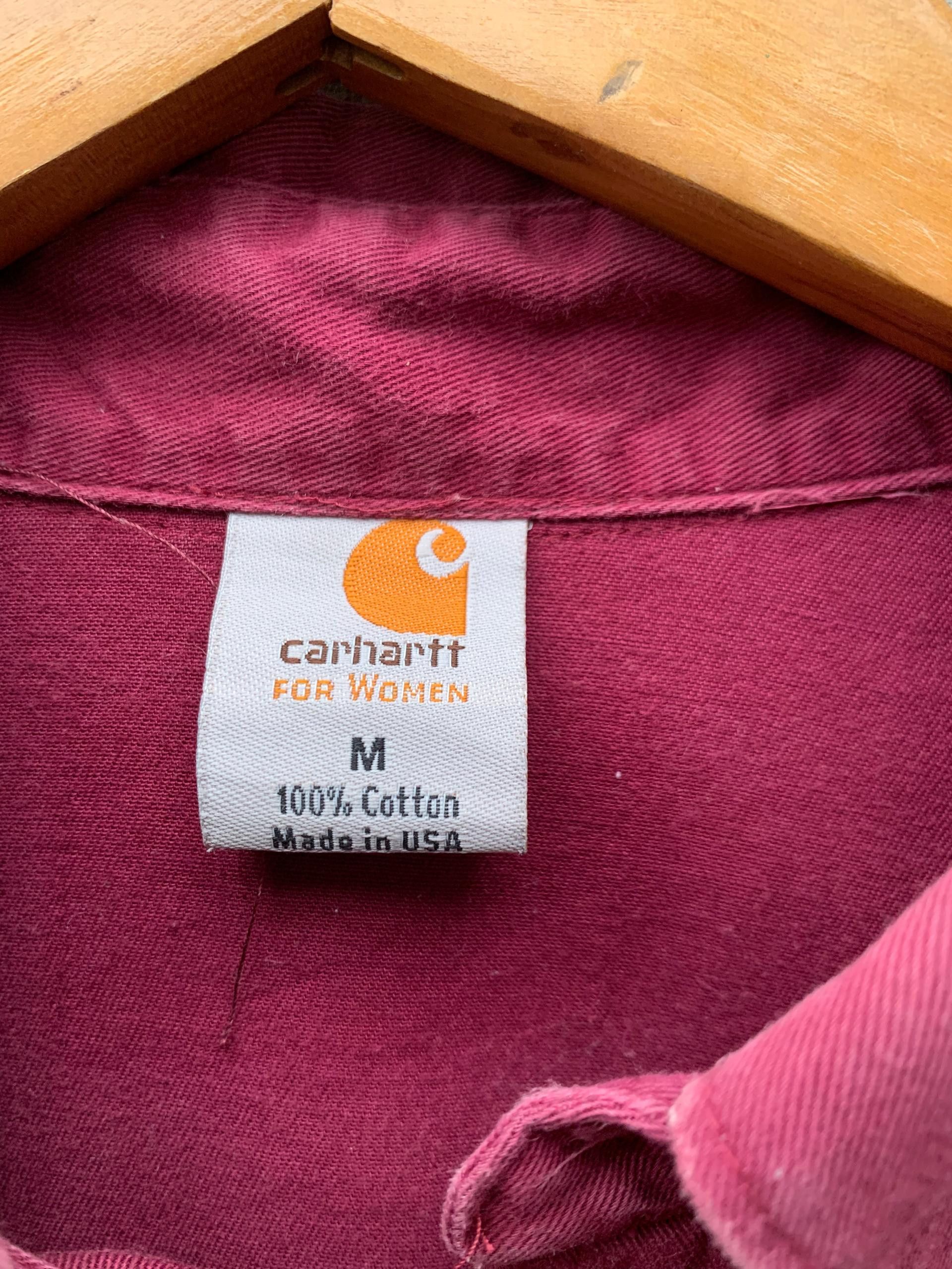 Carhartt Vintage Carhartt Made In Usa Woman Button Up Shirt Size M / US 6-8 / IT 42-44 - 6 Thumbnail