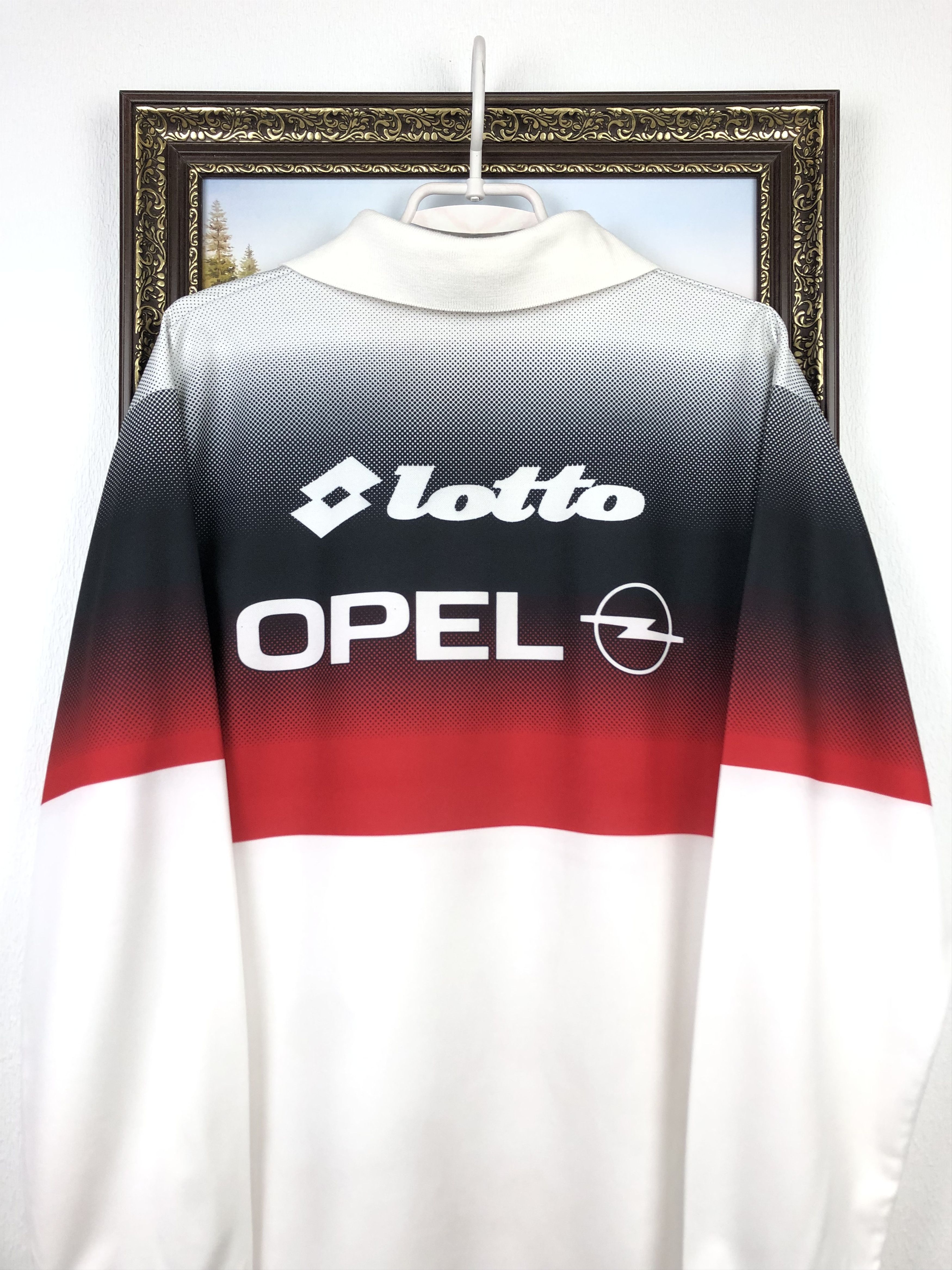 Lotto Sport Vintage Lotto Milan Football Shirt Soccer Long Sleeve Tee Size US L / EU 52-54 / 3 - 10 Thumbnail