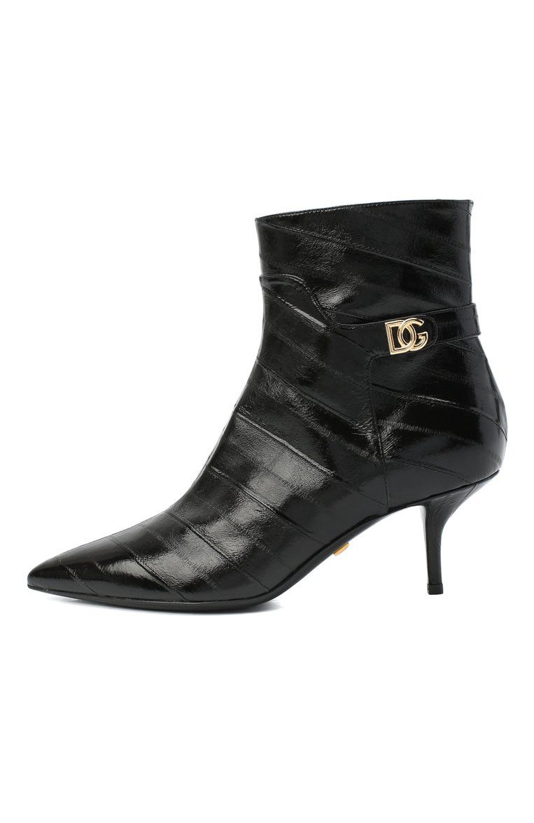 Dolce & Gabbana o1y0825 Ankle Boots in Black Size US 7.5 / IT 37.5 - 1 Thumbnail