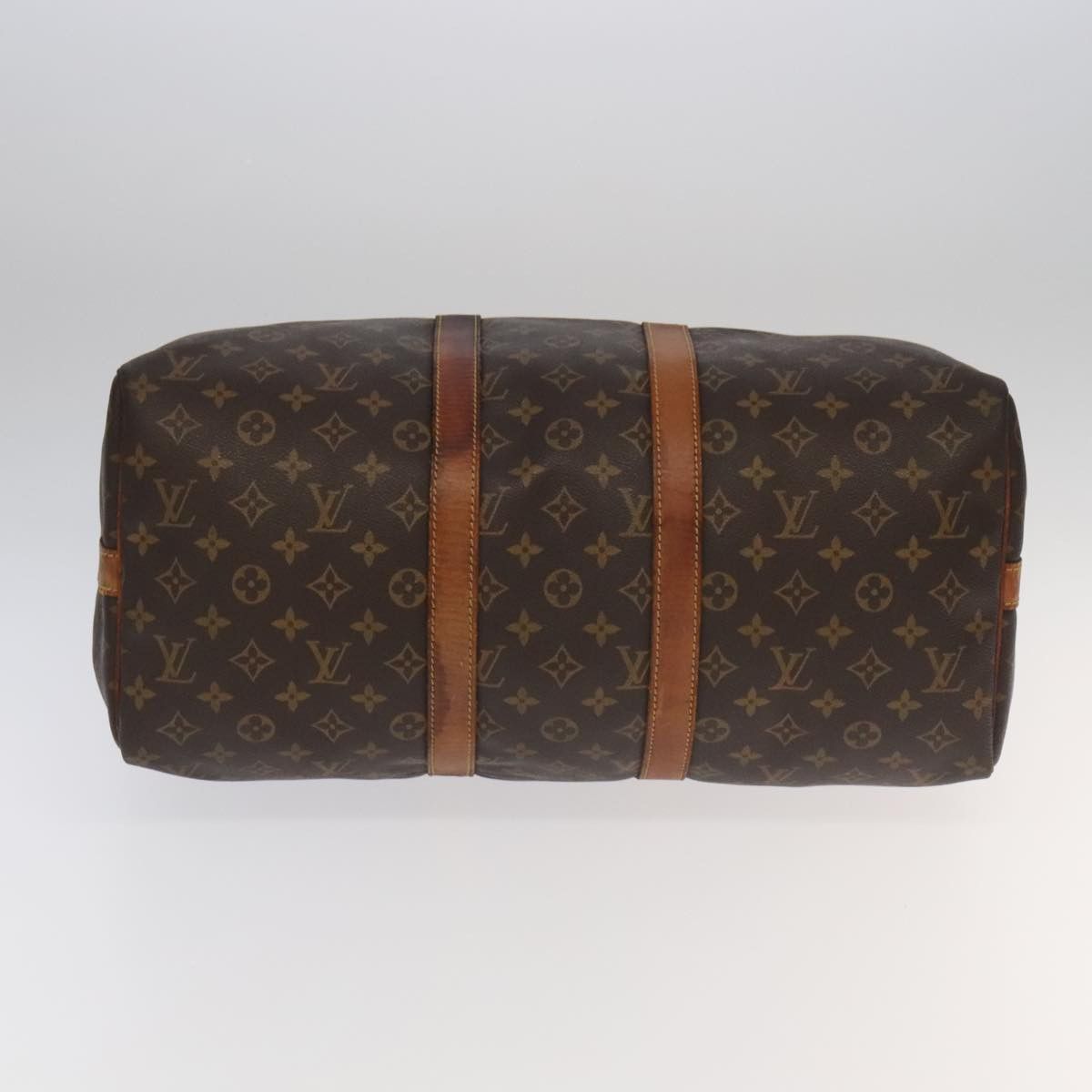 LOUIS VUITTON Monogram Keepall Bandouliere 45 Boston Bag