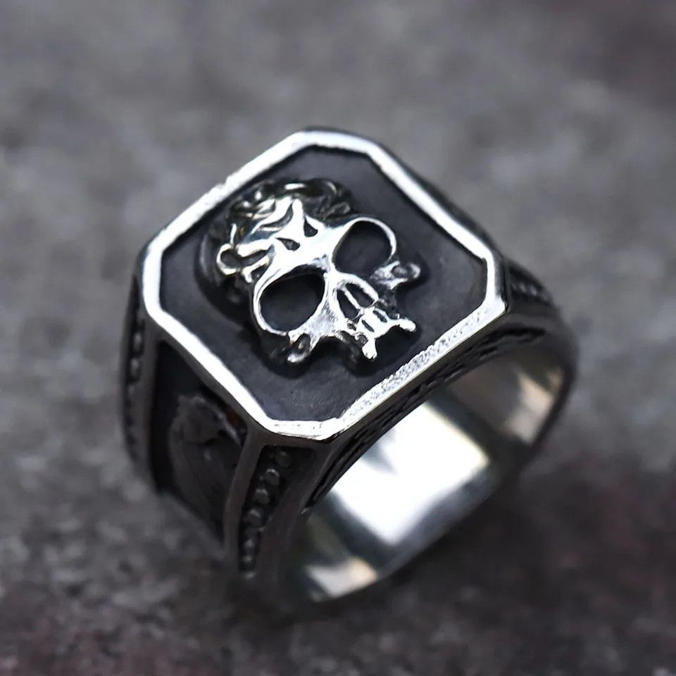 Japanese Brand × Vintage skull eagle ring Size ONE SIZE - 2 Thumbnail