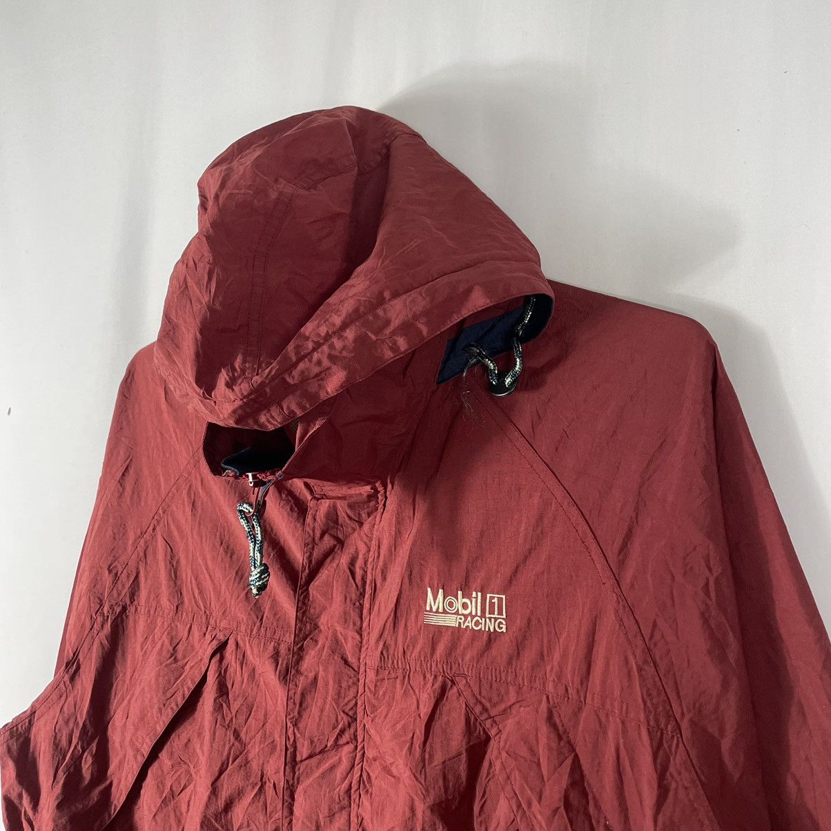 Japanese Brand × Sports Specialties 🔥Rare🔥🇯🇵Mobil 1 Racing Tactical Hooded Racing Light Jacket Size US L / EU 52-54 / 3 - 6 Thumbnail