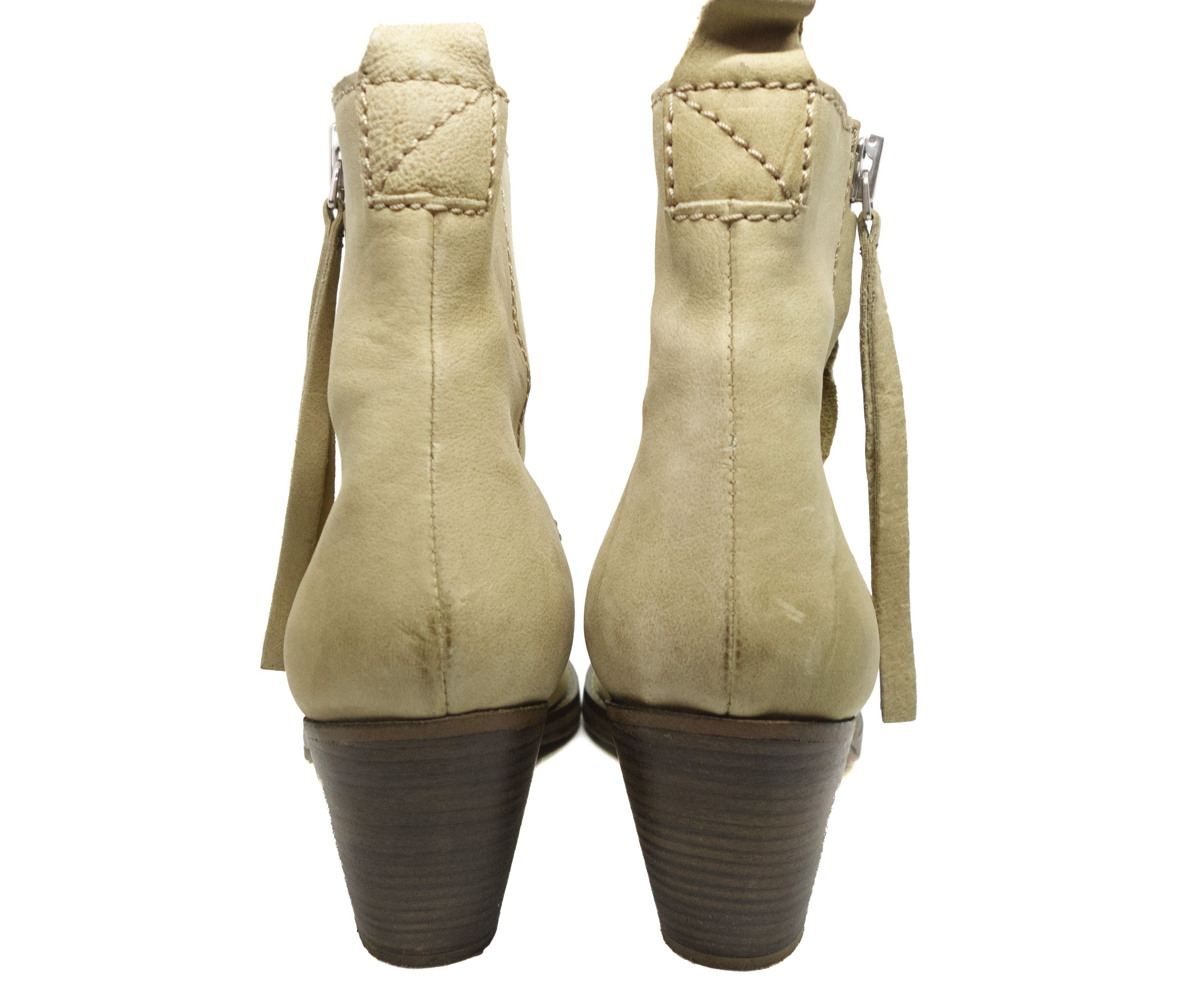 Acne Studios Pistol Boots Nubuck Size Zip Ankle Boots Size US 11 / IT 41 - 6 Thumbnail