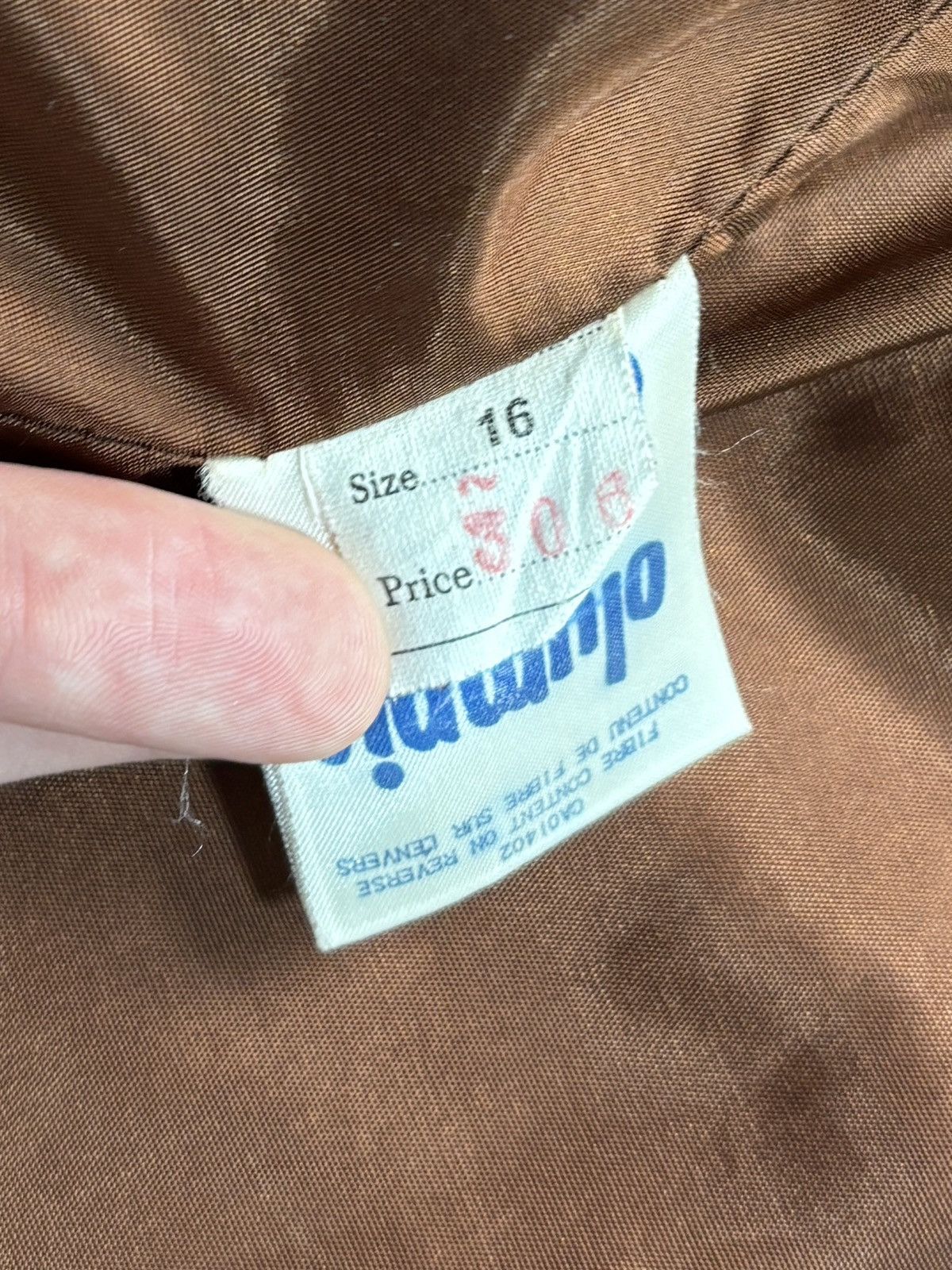 Vintage 70s Vintage Leather Jacket Belted Cropped Red Olympic Womens Size XXL / US 16-18 / IT 52-54 - 8 Thumbnail