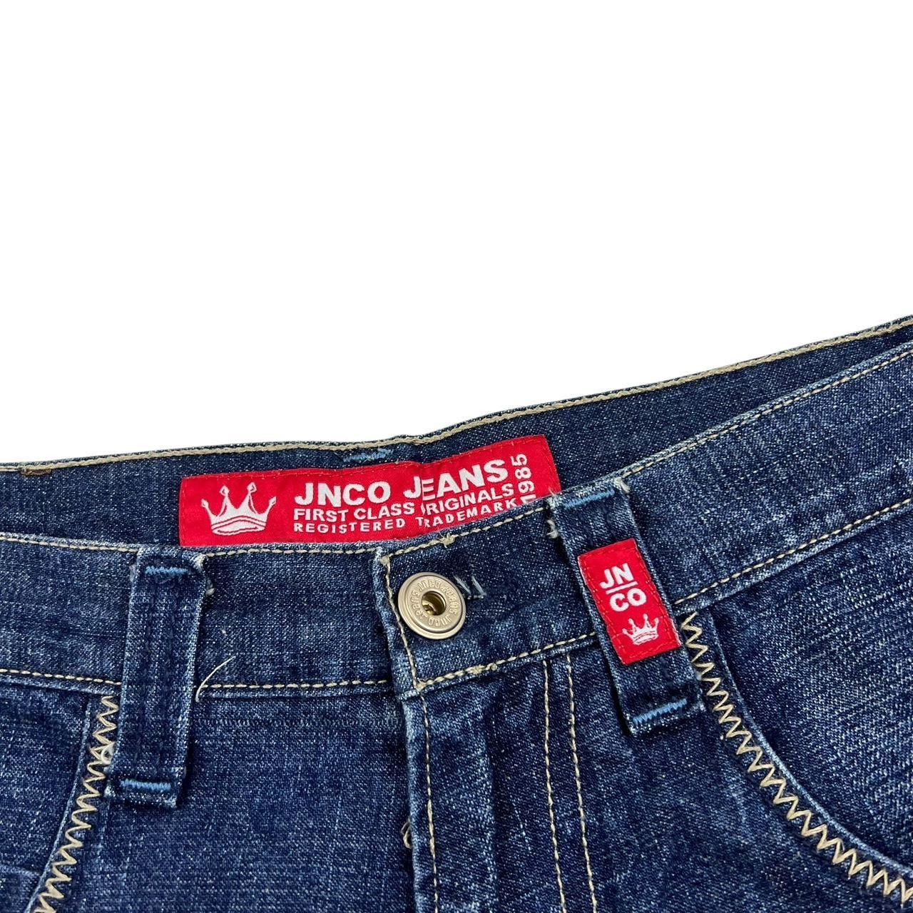 JNCO Vintage Jnco Snake 8 Ball Denim Baggy Shorts Jorts- Waist 30 Size US 30 / EU 46 - 5 Thumbnail