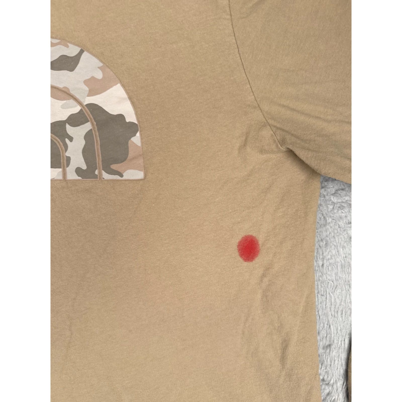 The North Face The North Face Shirt Men XL Beige Camo Long Sleeve Cotton Crew Logo Read Size US XL / EU 56 / 4 - 6 Thumbnail