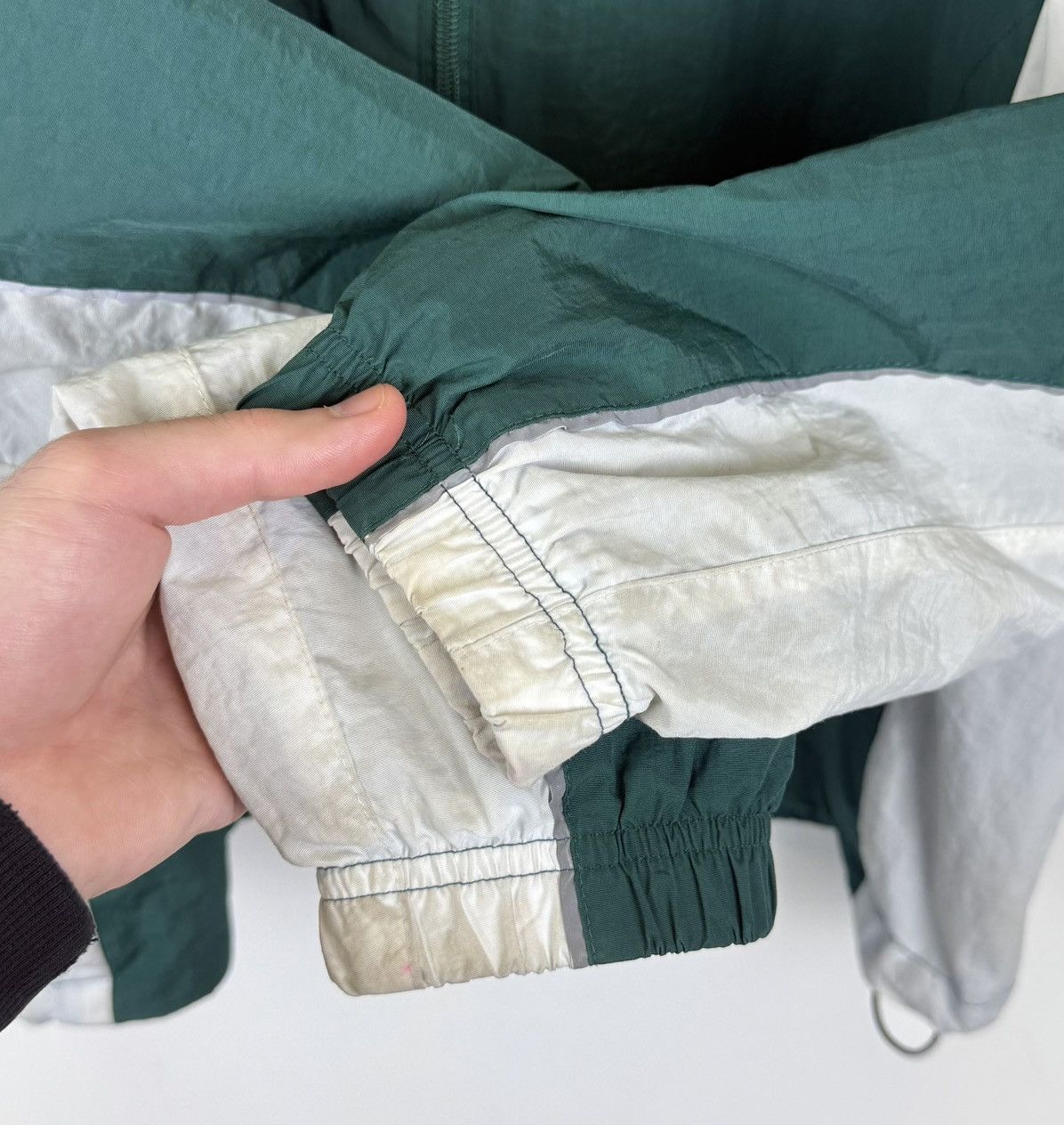 Corteiz Corteiz Spring Full Zip Nylon Jacket Green White Top Hooded Size US M / EU 48-50 / 2 - 7 Thumbnail