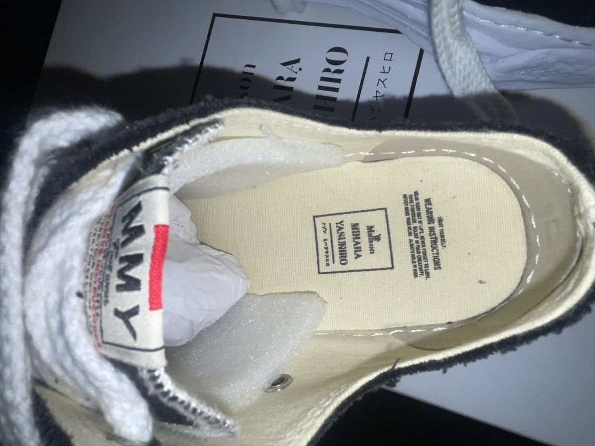 Maison MIHARA YASUHIRO Maison Mihara YasohiroHank OG sole canvas low Black Size US 9 / EU 42 - 7 Thumbnail